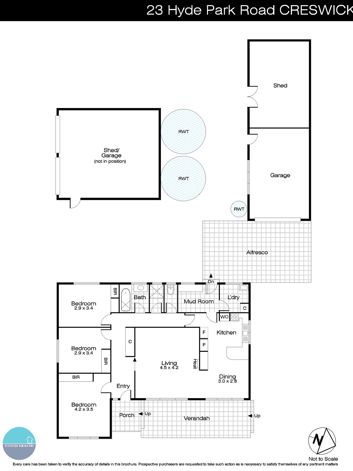 23 Hyde Park Road, Creswick VIC 3363 - Floorplan
