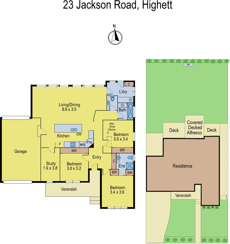 23 Jackson Road, Highett VIC 3190 - Floorplan