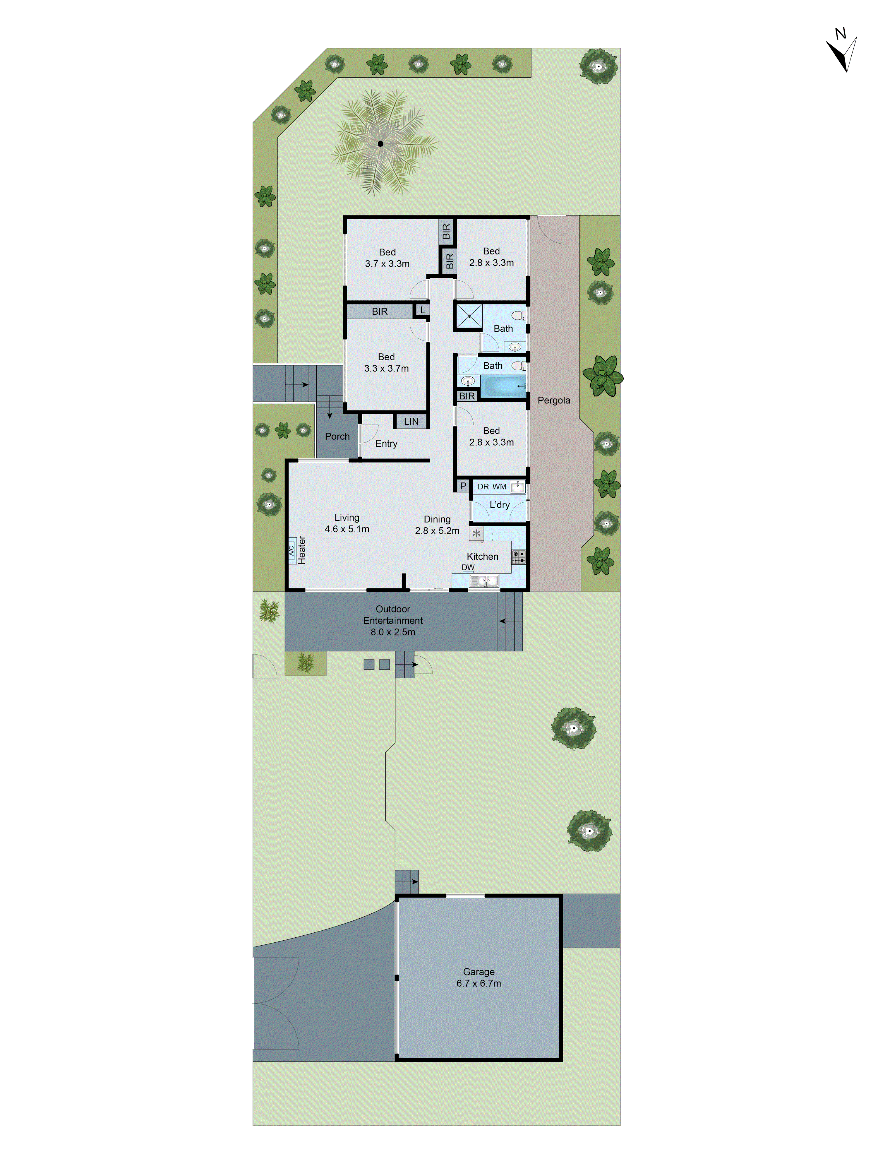 23 Jedda Street, Bell Post Hill VIC 3215 - Floorplan