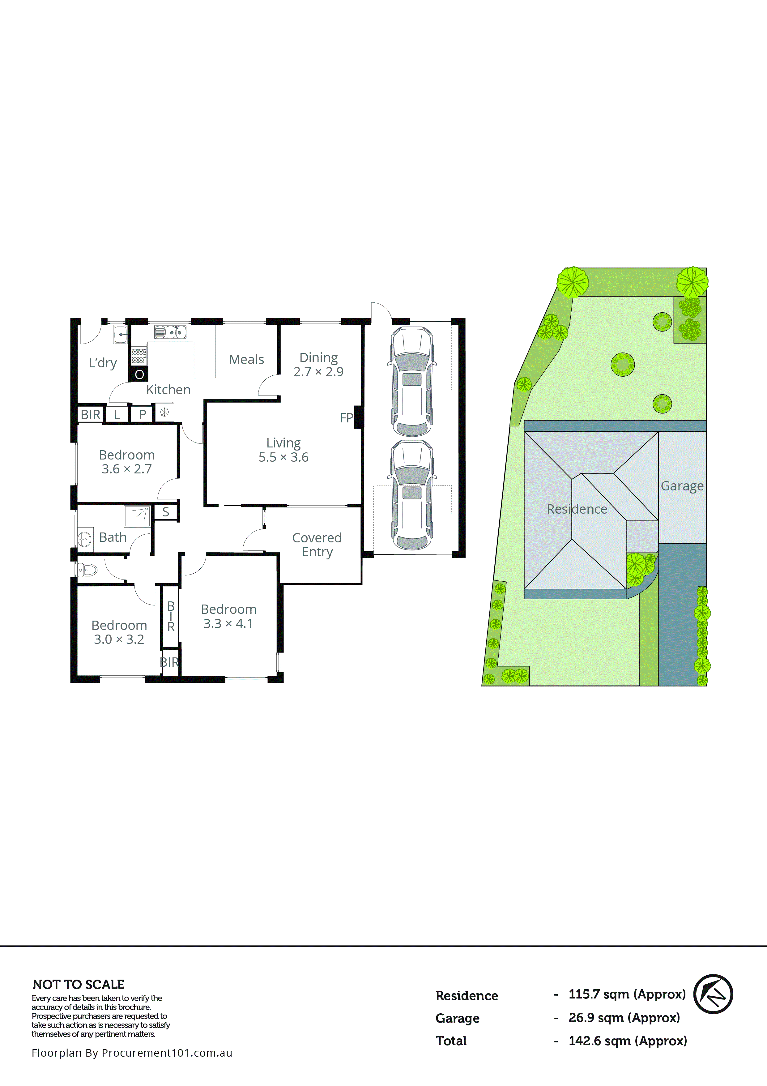 23 Kirribilli Avenue, Keysborough VIC 3173 - Floorplan