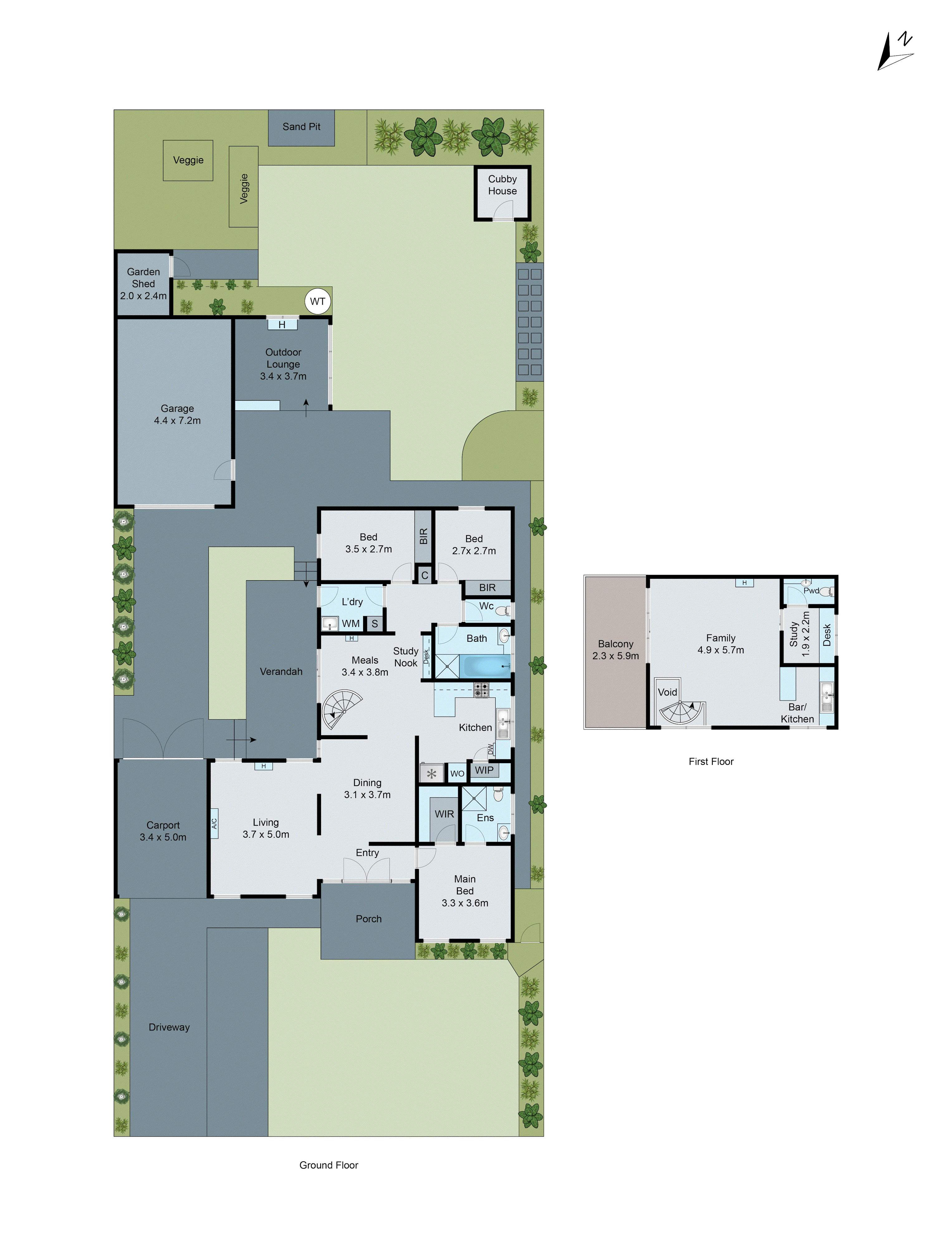 23 Konrads Crescent, Highton VIC 3216 - Floorplan