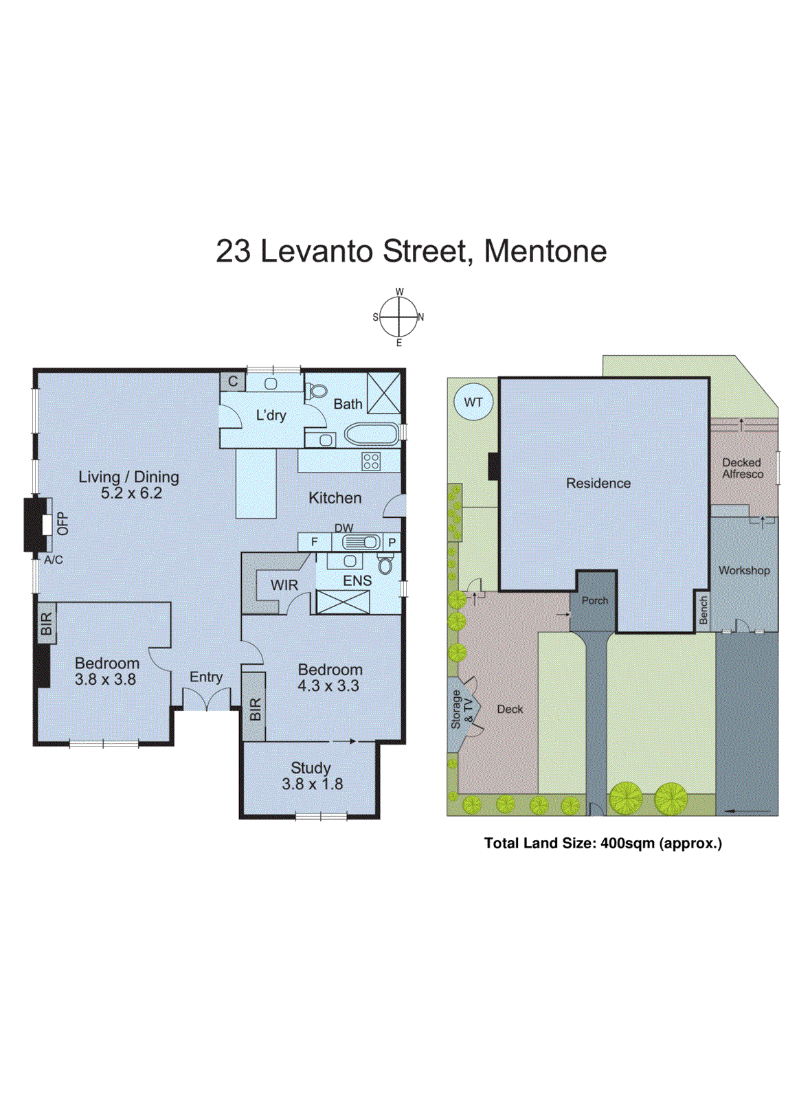 23 Levanto Street, Mentone VIC 3194 - Floorplan
