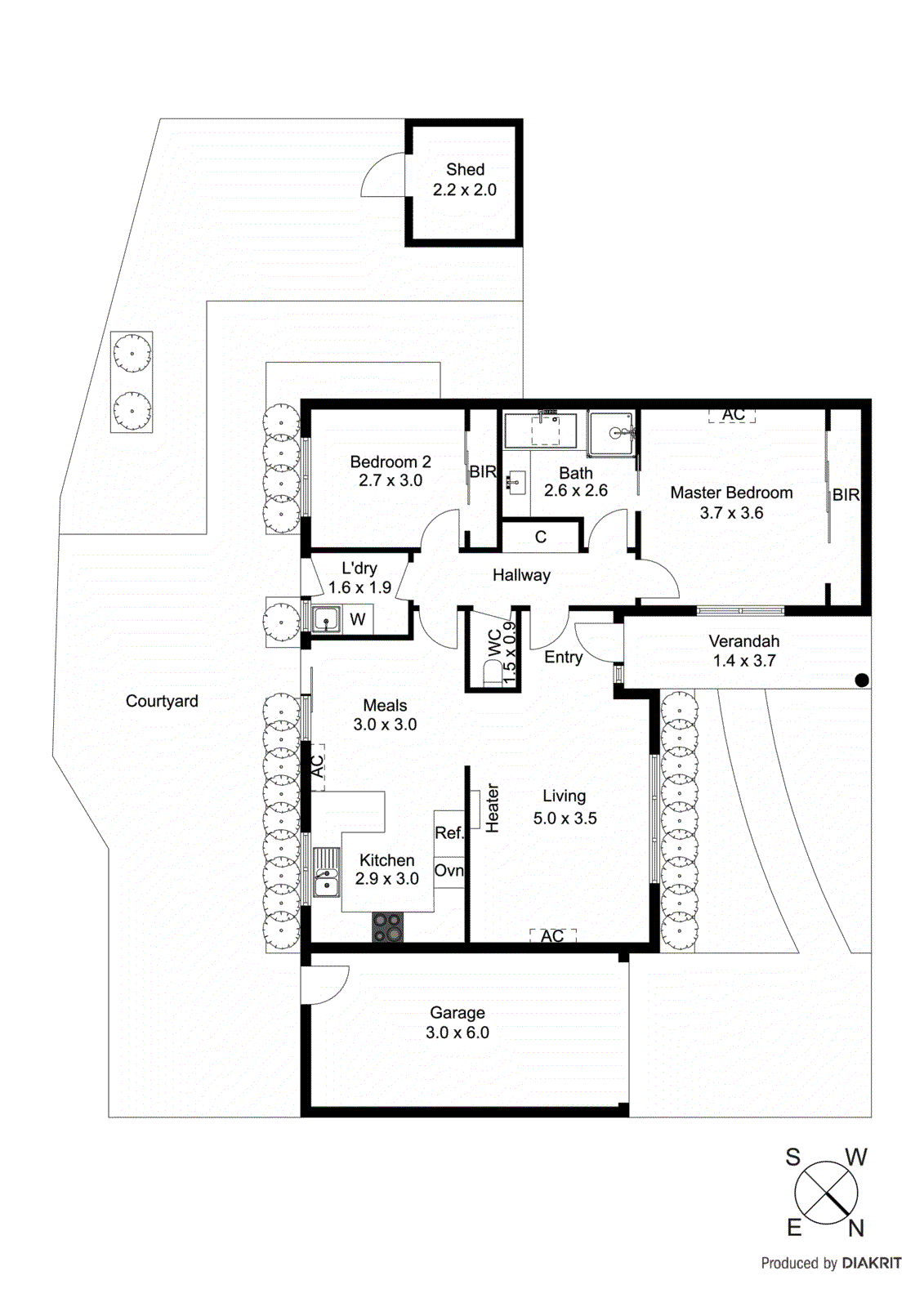 23 Lexington Place, Carrum VIC 3197 - Floorplan