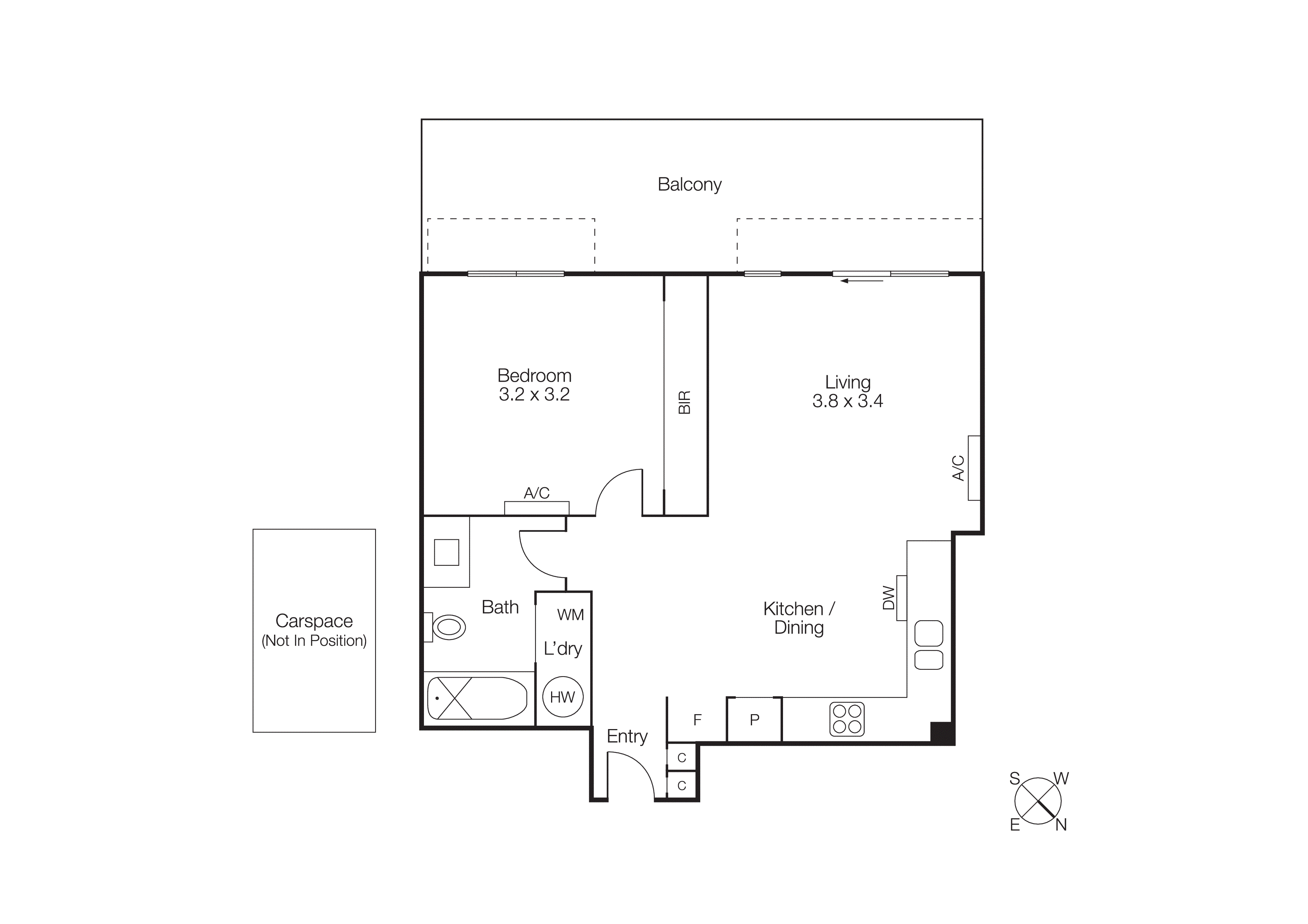 2/3 Liardet Street, Port Melbourne VIC 3207 - Floorplan