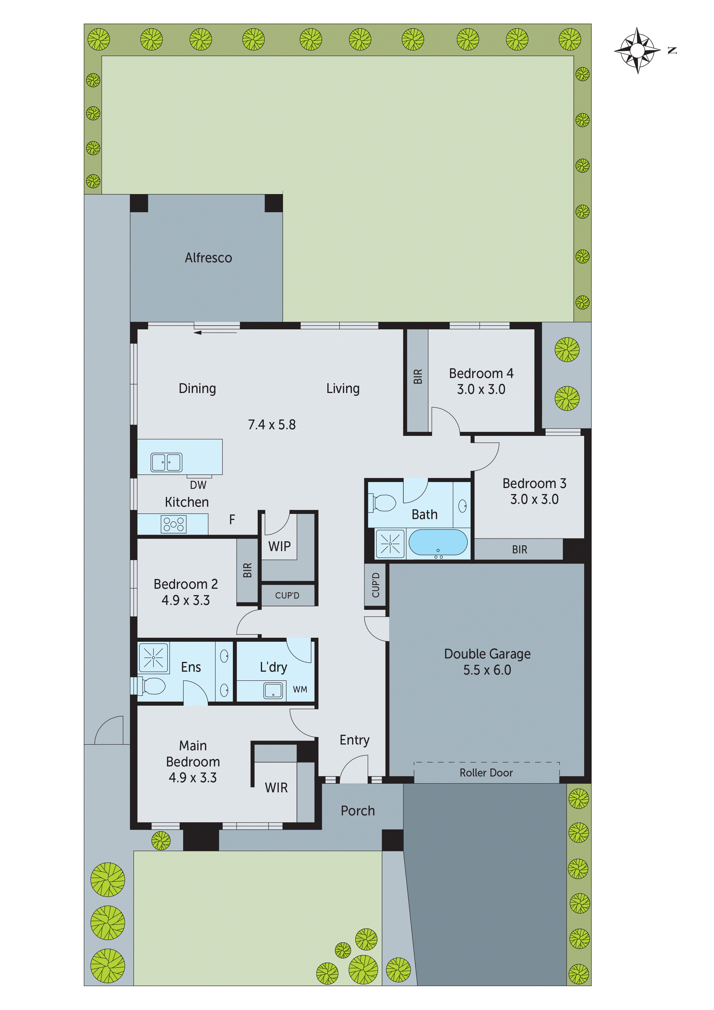 23 Love Street, Curlewis VIC 3222 - Floorplan