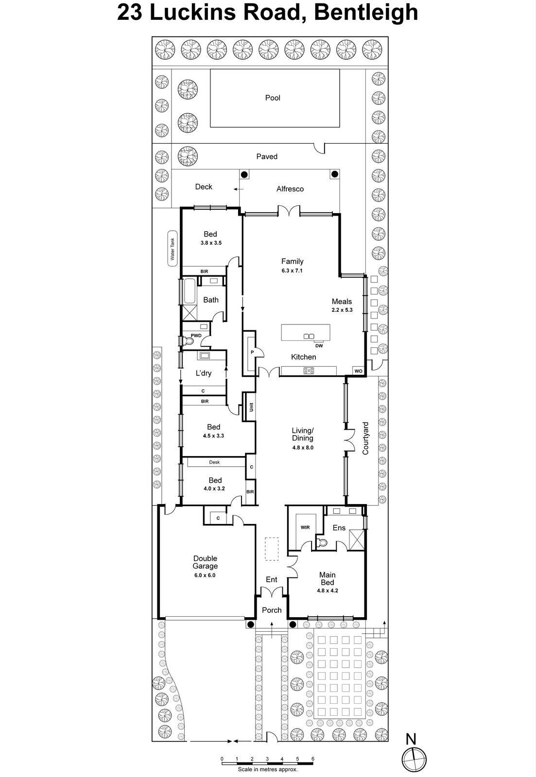 23 Luckins Road, Bentleigh VIC 3204 - Floorplan