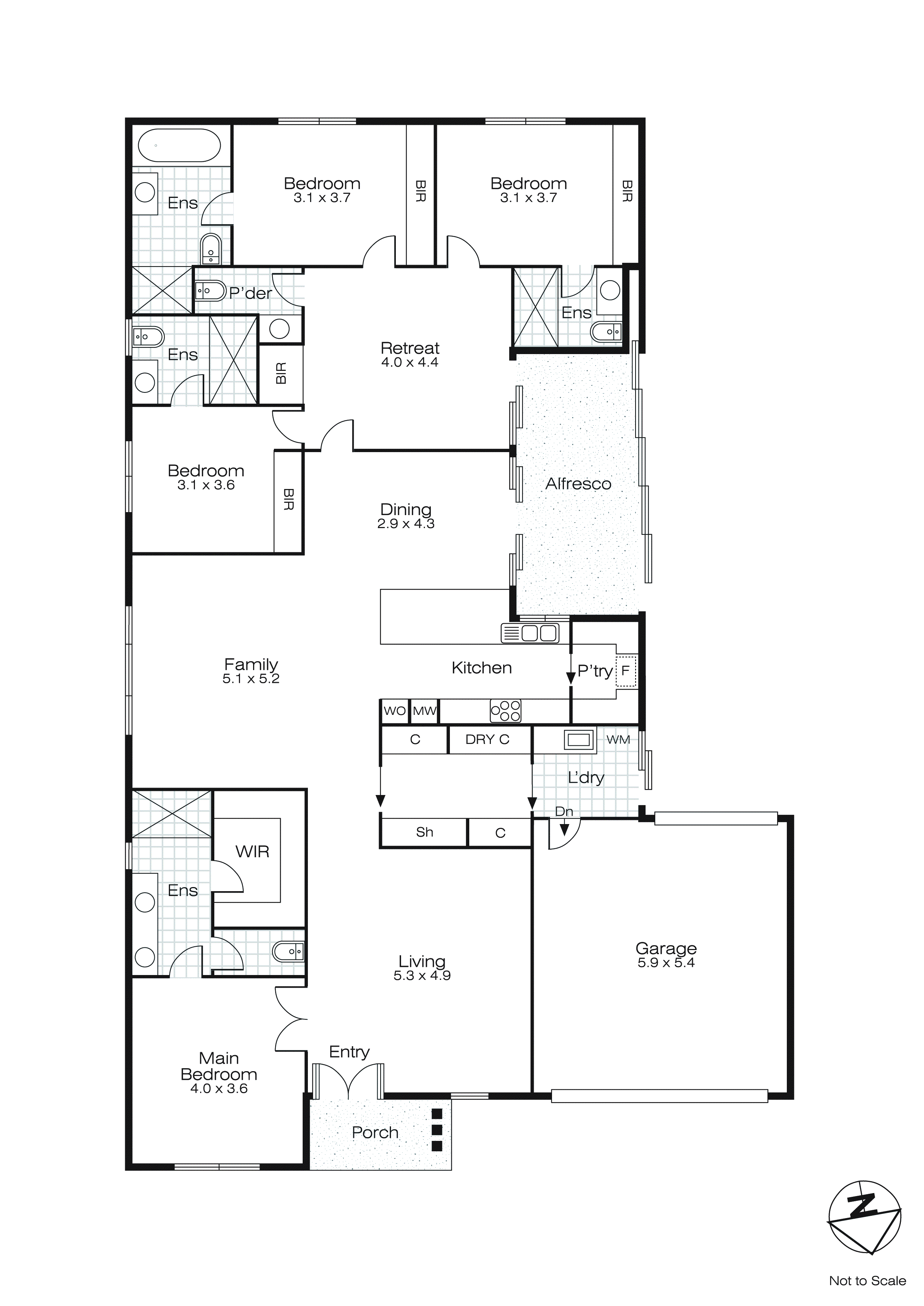 23 Masters Drive, Winter Valley VIC 3358 - Floorplan