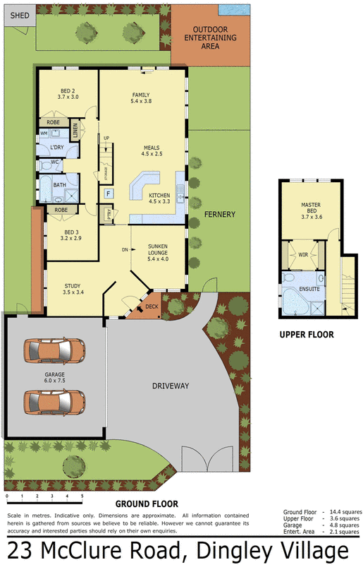 23 McClure Road, Dingley Village VIC 3172 - Floorplan