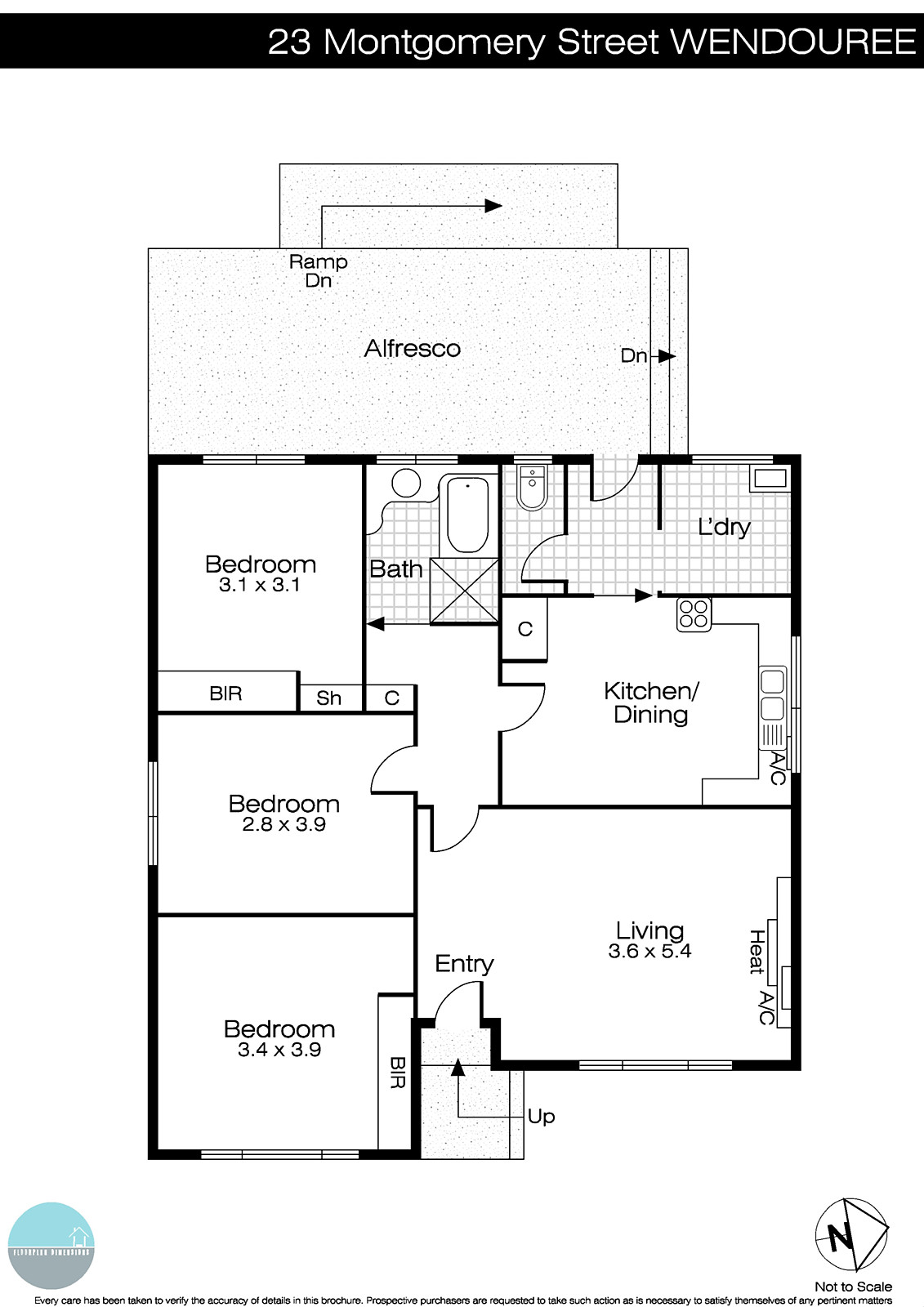 23 Montgomery Street, Wendouree VIC 3355 - Floorplan
