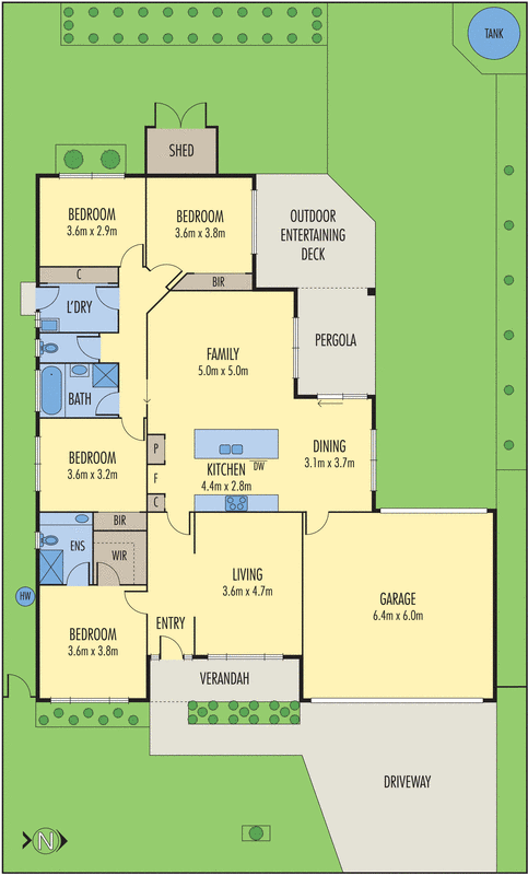 23 Morrow Crescent, Leopold VIC 3224 - Floorplan