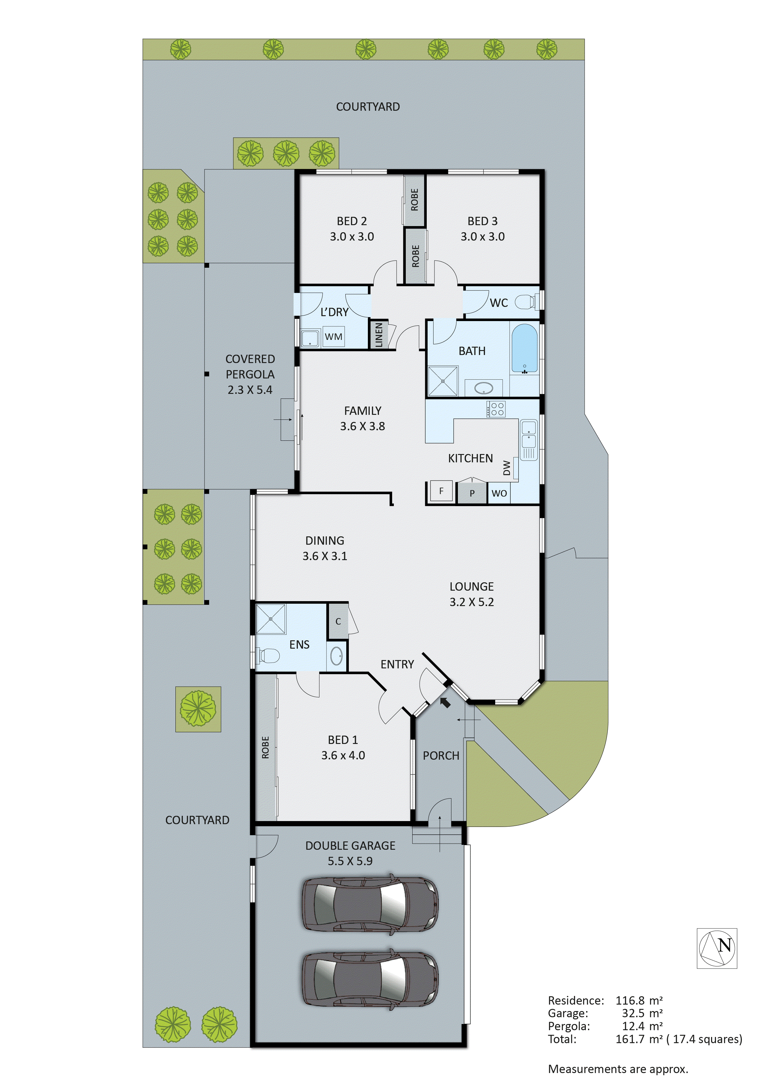2/3 Nursery Court, Dingley Village VIC 3172 - Floorplan