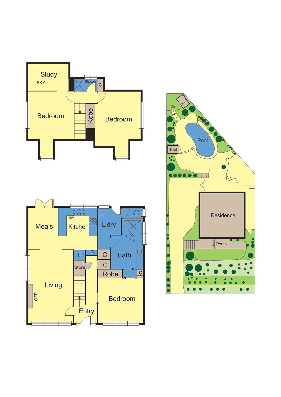 23 Oakpark Drive, Chadstone VIC 3148 - Floorplan