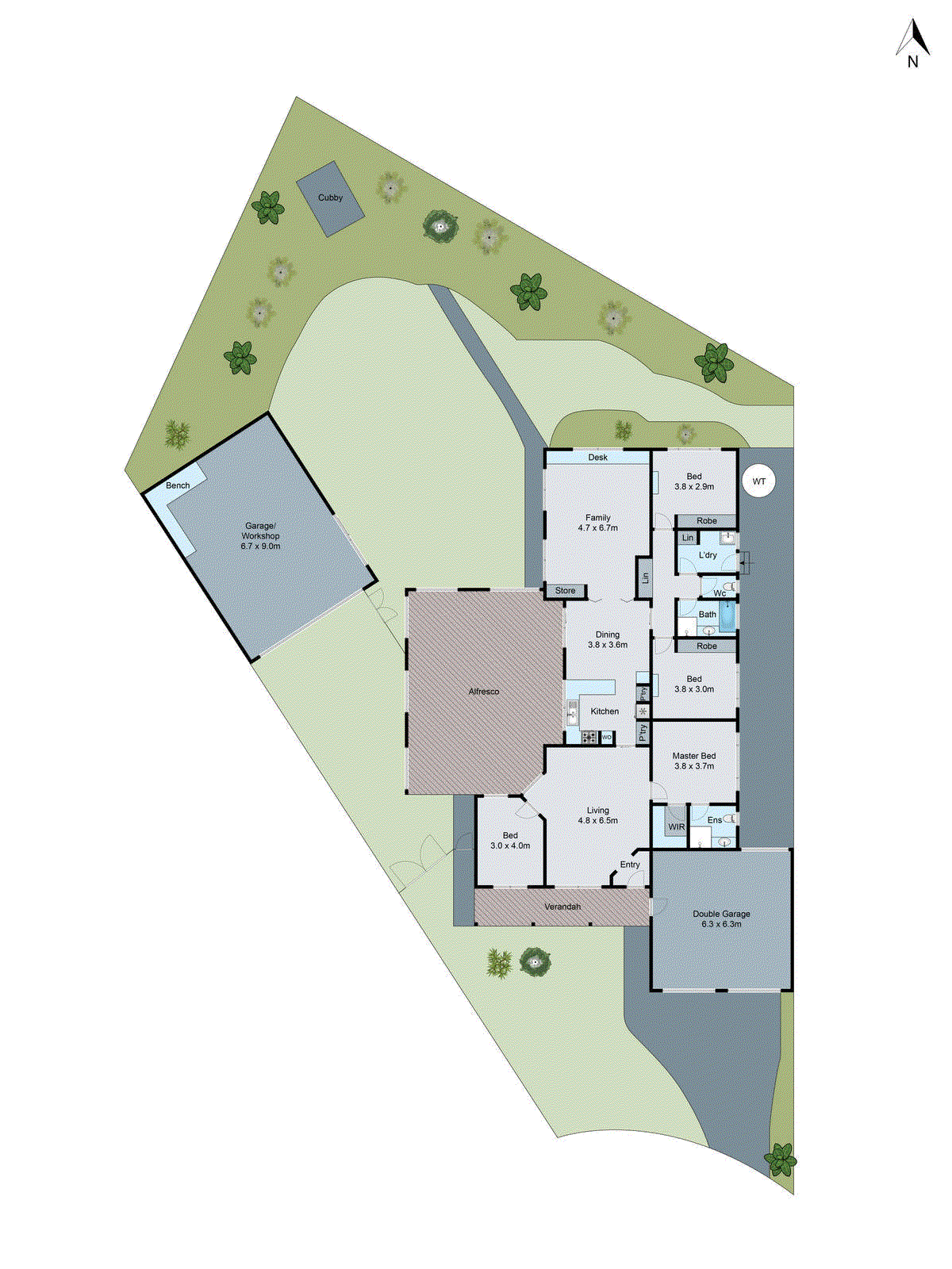 23 O'Dwyer Court, Lovely Banks VIC 3213 - Floorplan