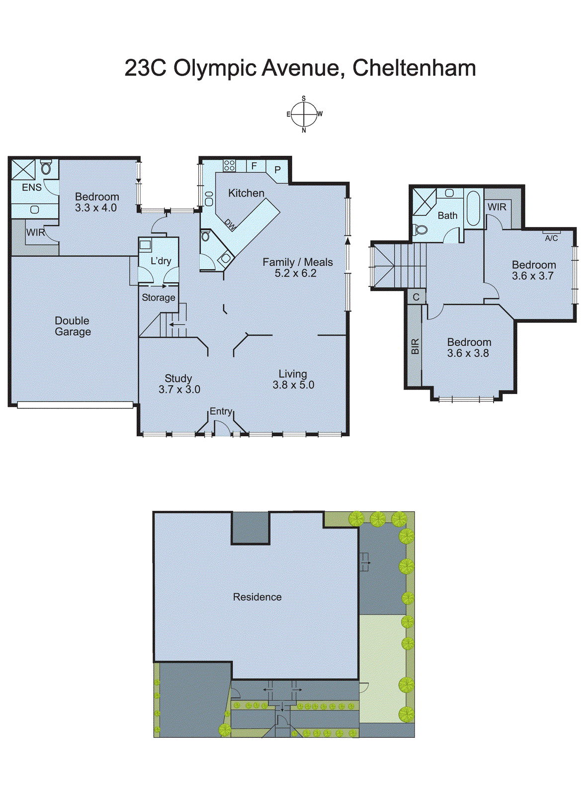 23 Olympic Avenue, Cheltenham VIC 3192 - Floorplan