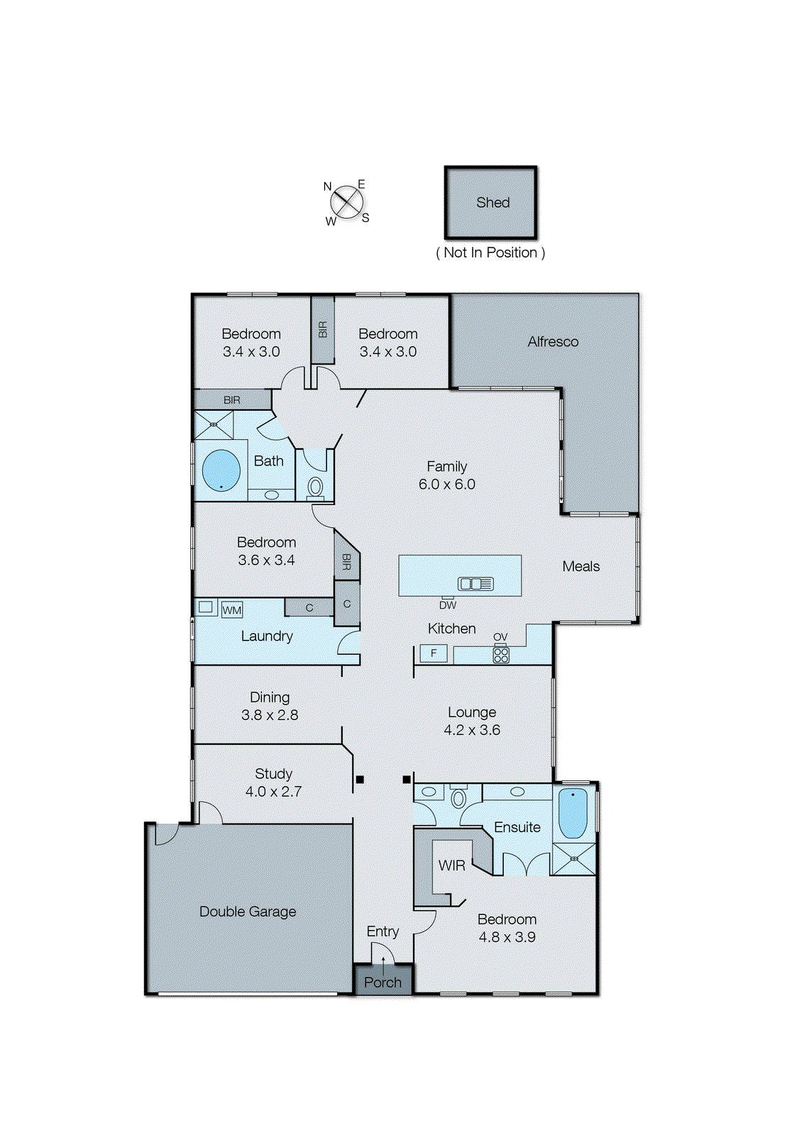23 Pacific Drive, Aspendale Gardens VIC 3195 - Floorplan