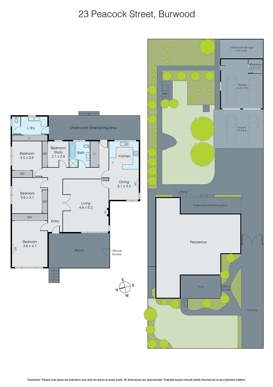 23 Peacock Street, Burwood VIC 3125 - Floorplan