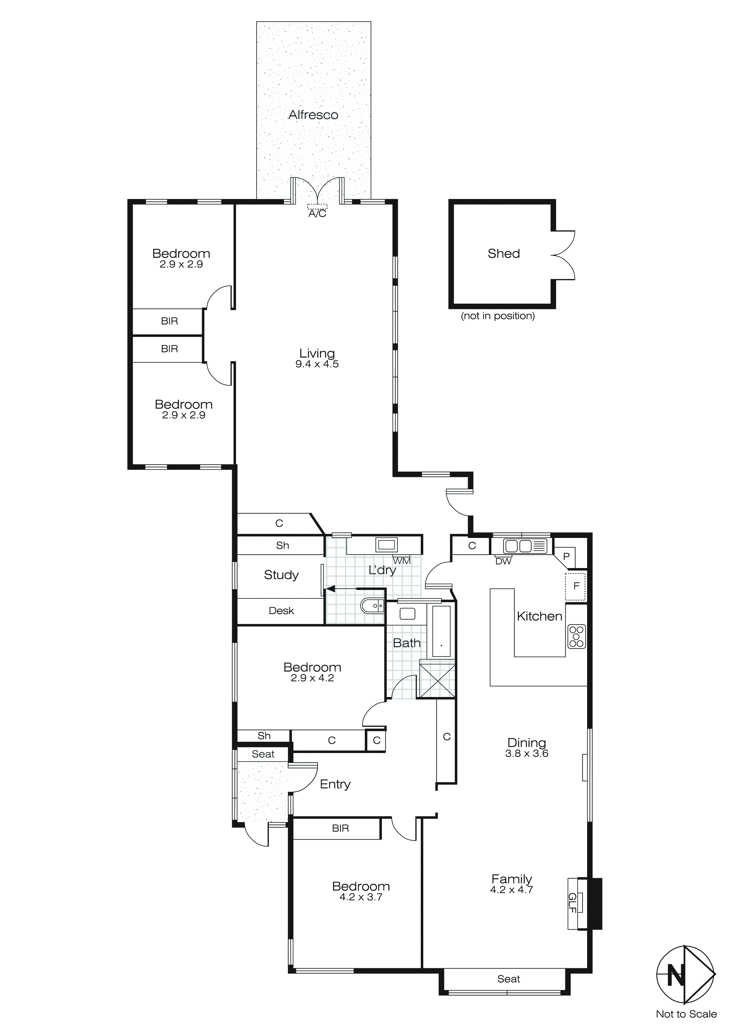 23 Prefect Street, Wendouree VIC 3355 - Floorplan