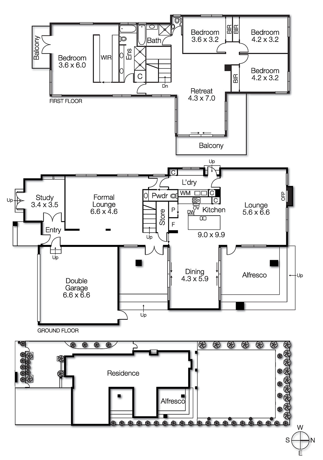 23 Raynes Park Road, Hampton VIC 3188 - Floorplan