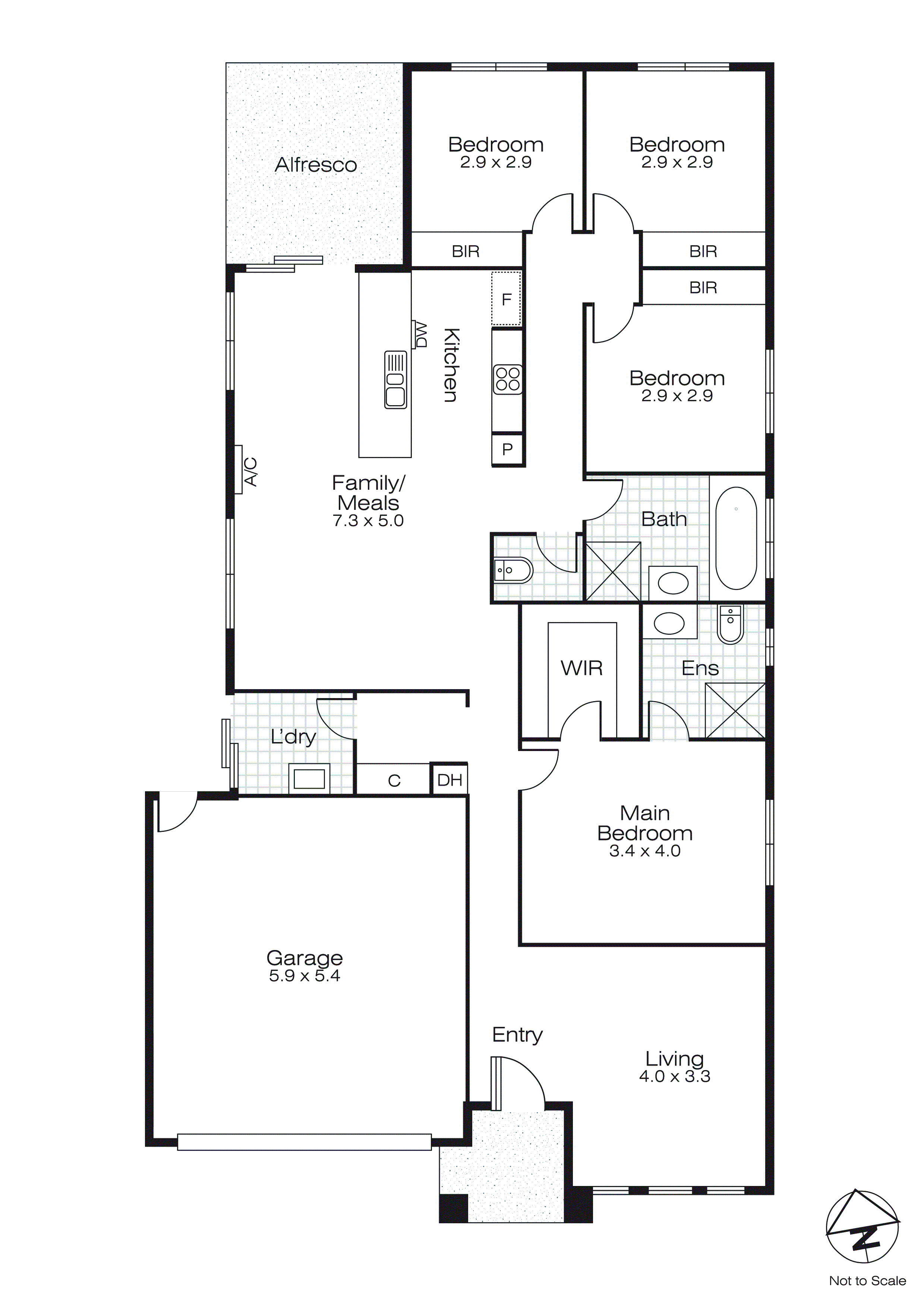 23 Red Robin Drive, Winter Valley VIC 3358 - Floorplan
