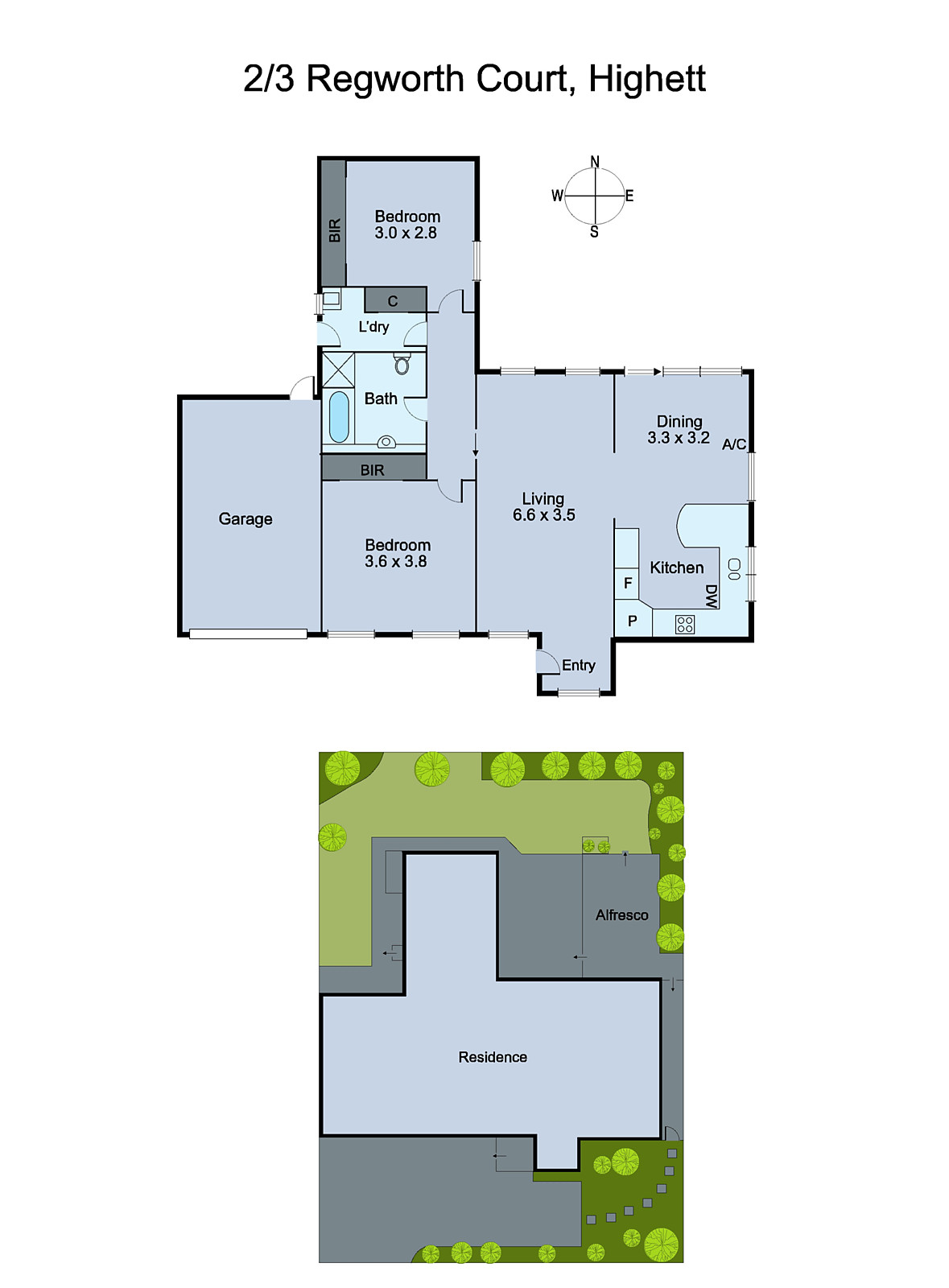 2/3 Regworth Court, Highett VIC 3190 - Floorplan