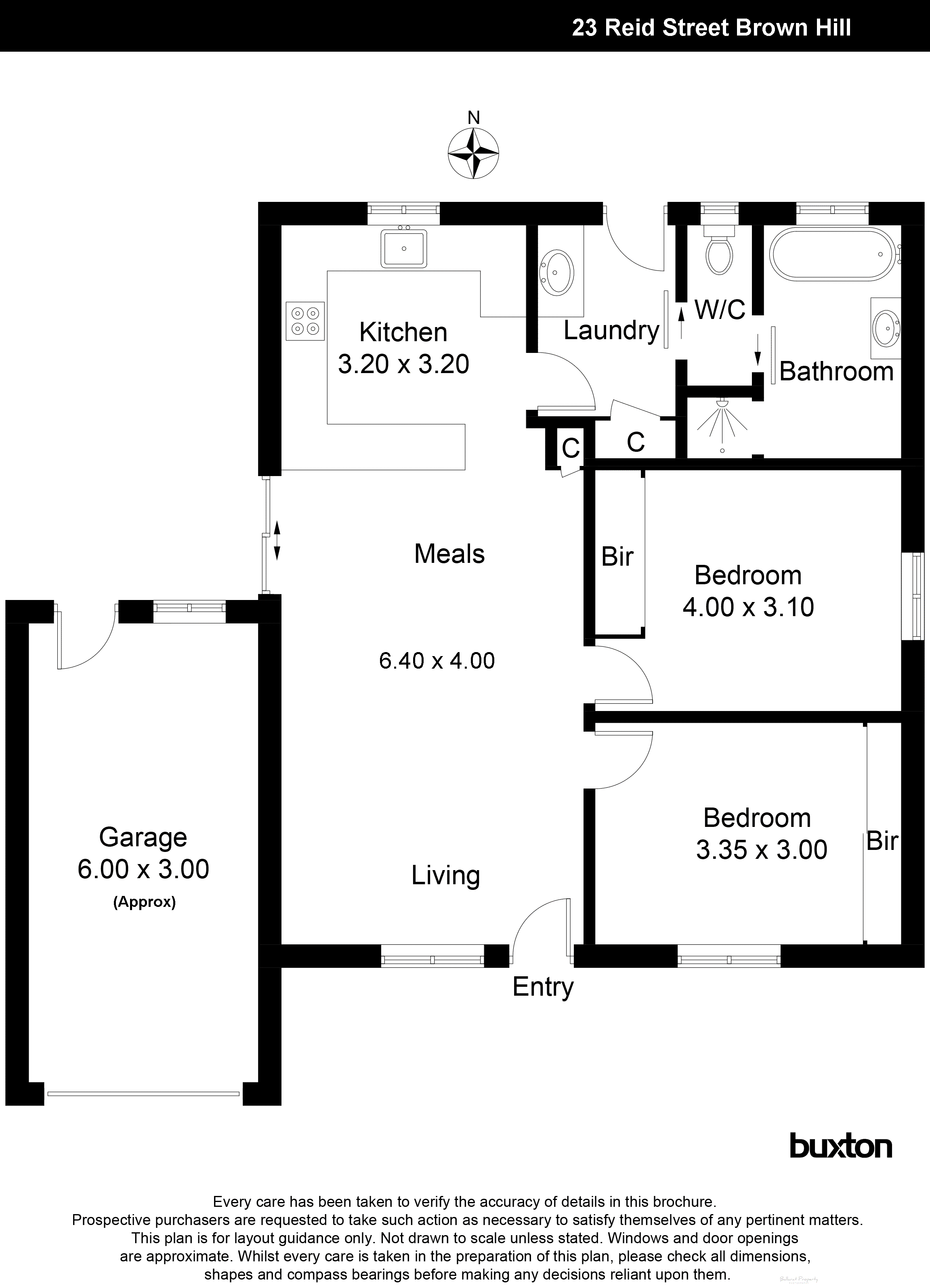 23 Reid Street, Brown Hill VIC 3350 - Floorplan