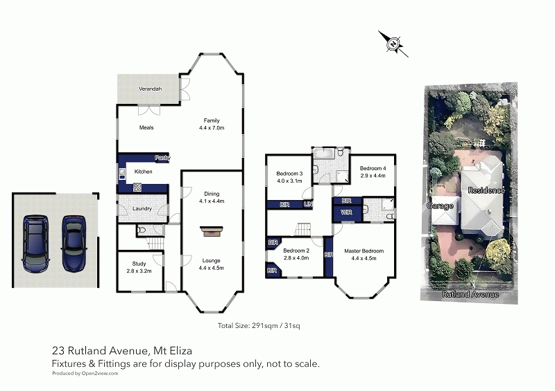 23 Rutland Avenue, MOUNT ELIZA VIC 3930 - Floorplan
