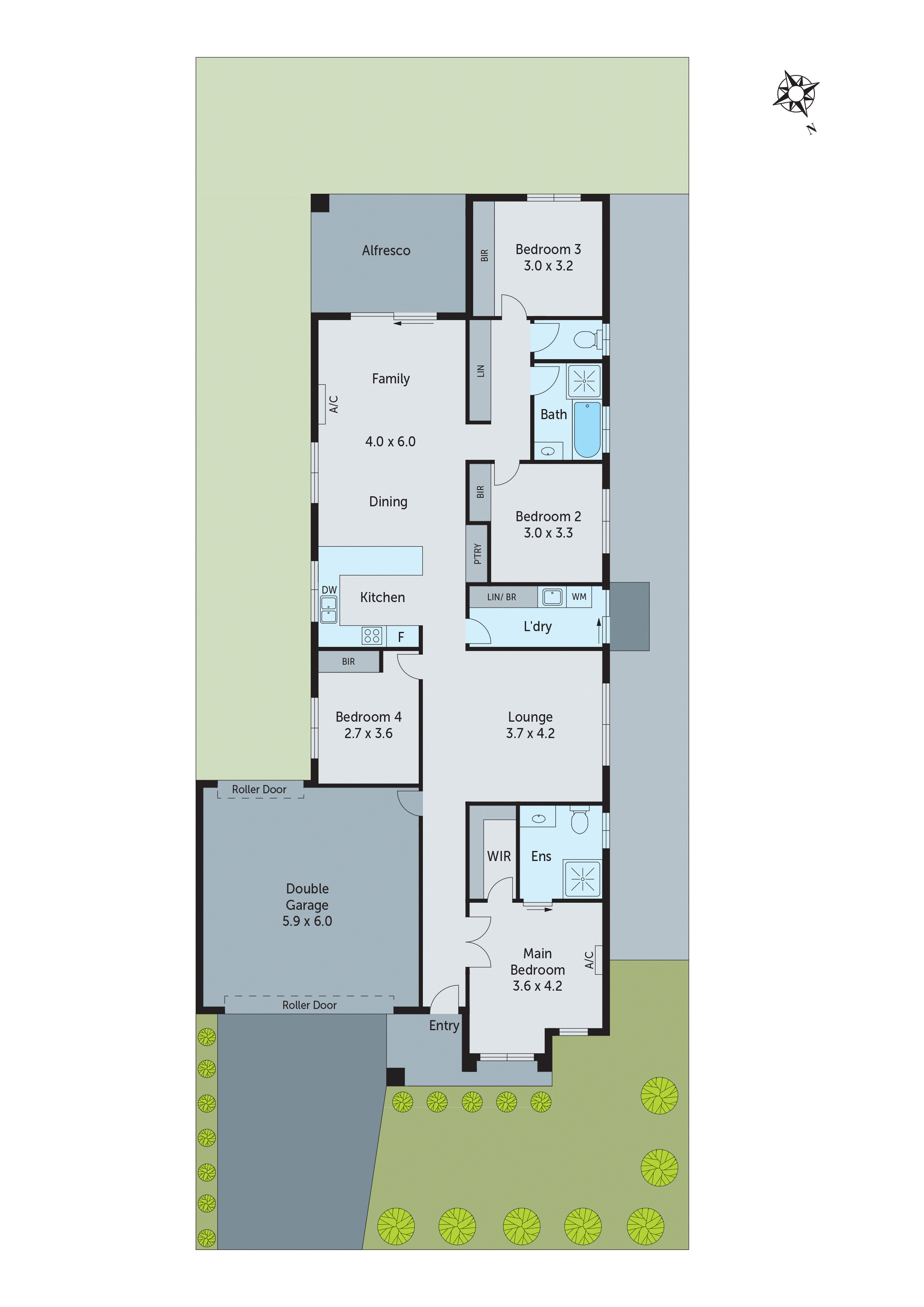 23 Salisbury Circuit, Fyansford VIC 3218 - Floorplan