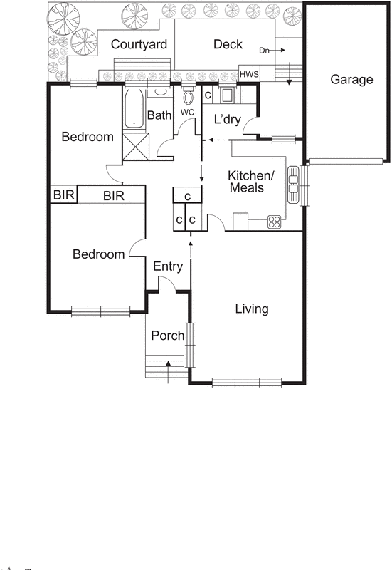 2/3 Sandford Street, Highett VIC 3190 - Floorplan