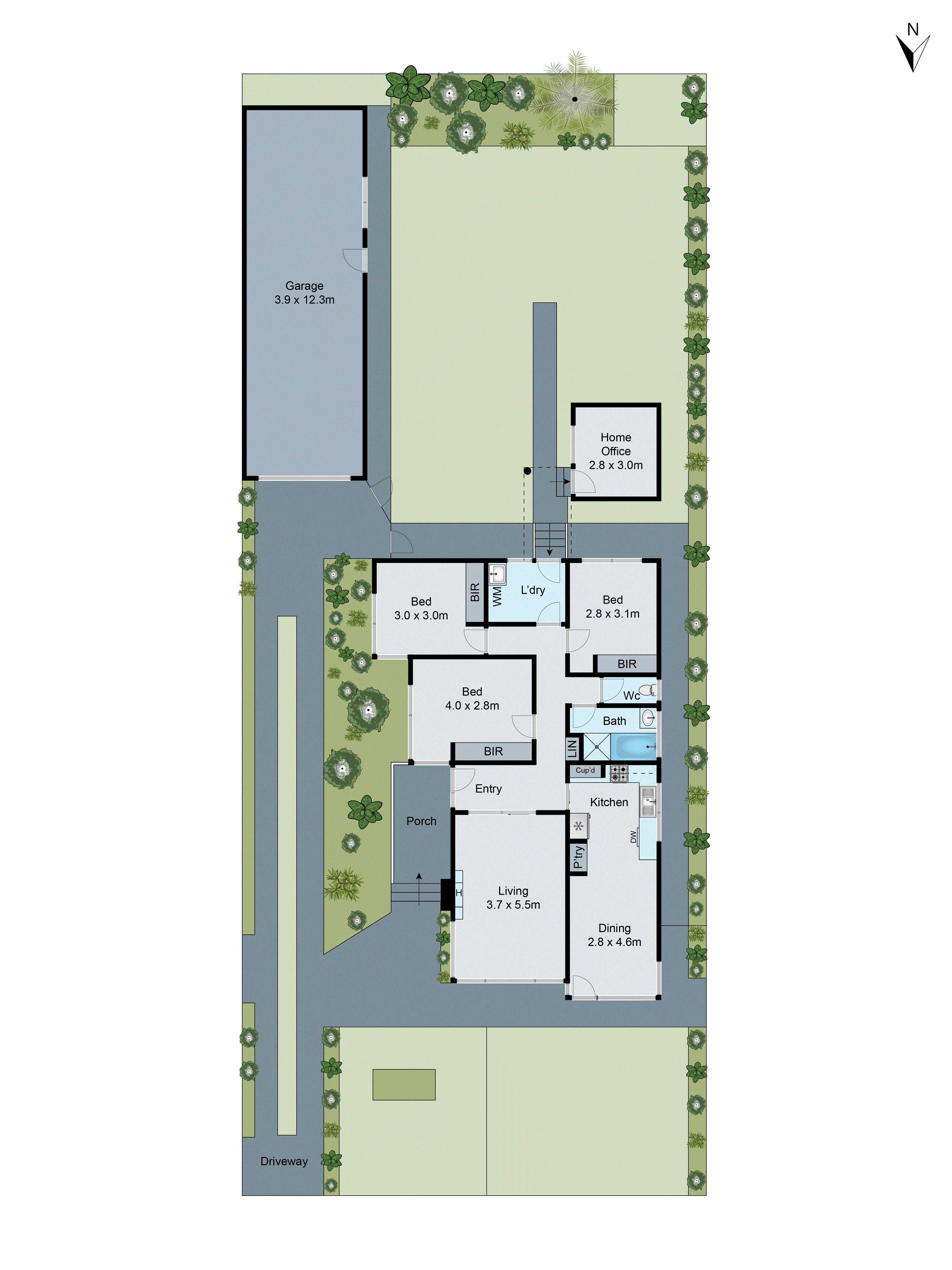 23 Strickland Avenue, Highton VIC 3216 - Floorplan