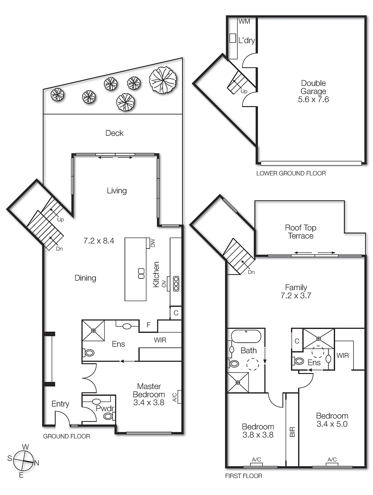 2/3 Sylvia Crescent, Black Rock VIC 3193 - Floorplan