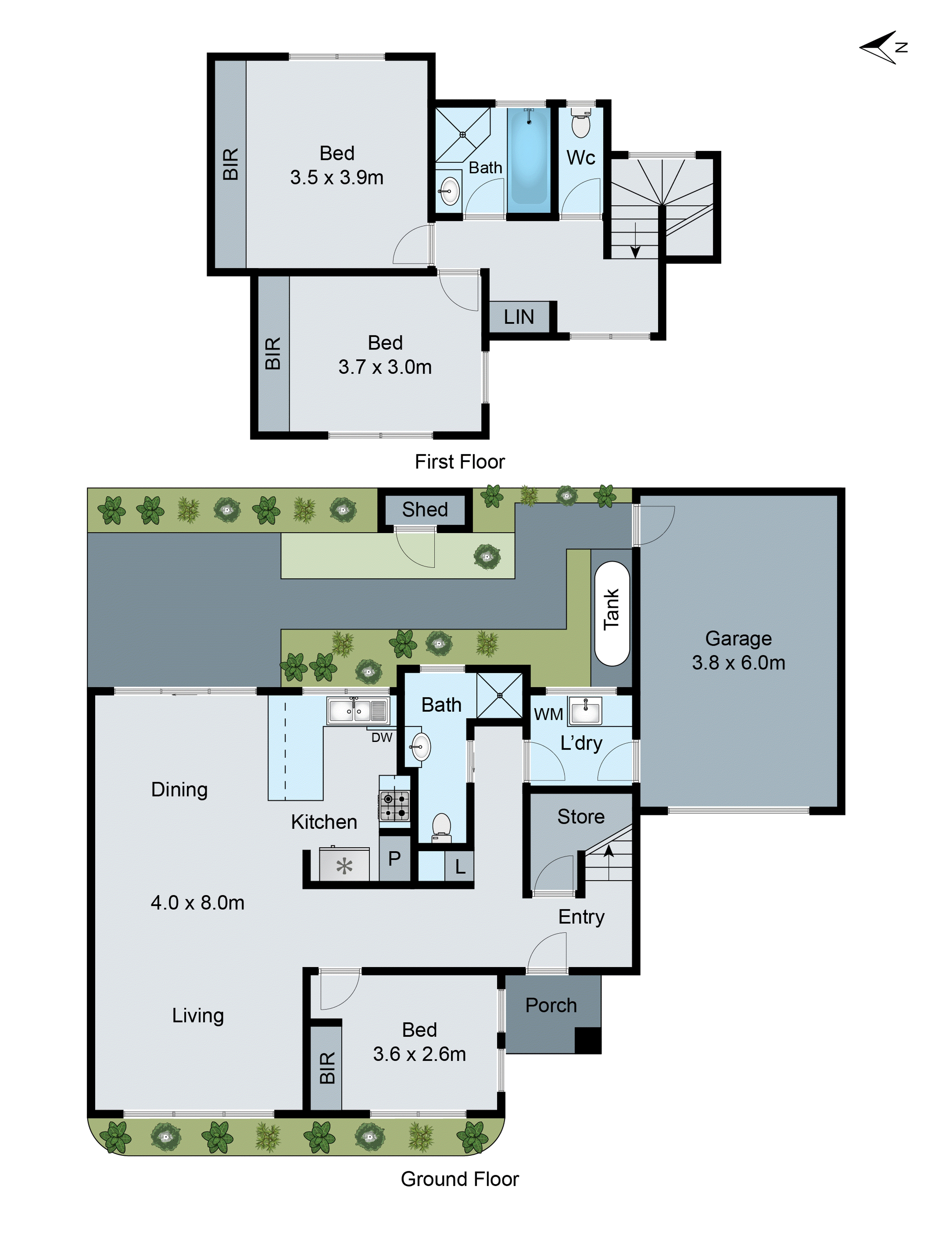 2/3 Tanner Street, Breakwater VIC 3219 - Floorplan