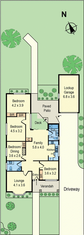 23 Teague Avenue, MENTONE VIC 3194 - Floorplan