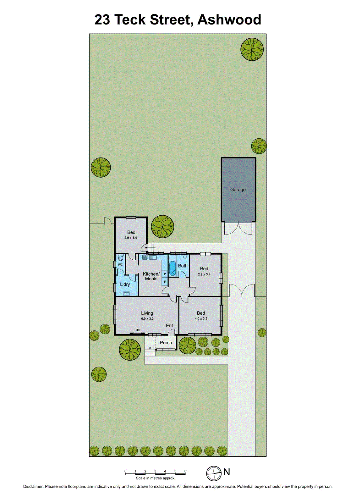 23 Teck Street, Ashwood VIC 3147 - Floorplan