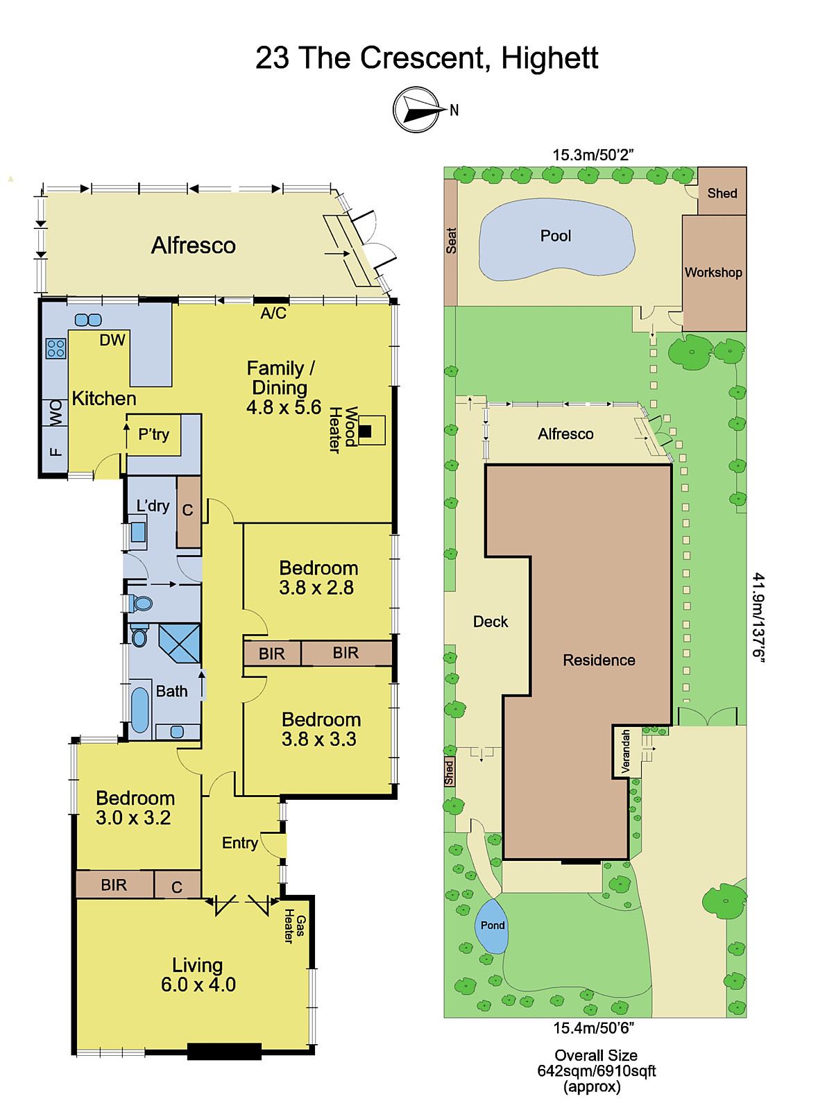 23 The Crescent, Highett VIC 3190 - Floorplan
