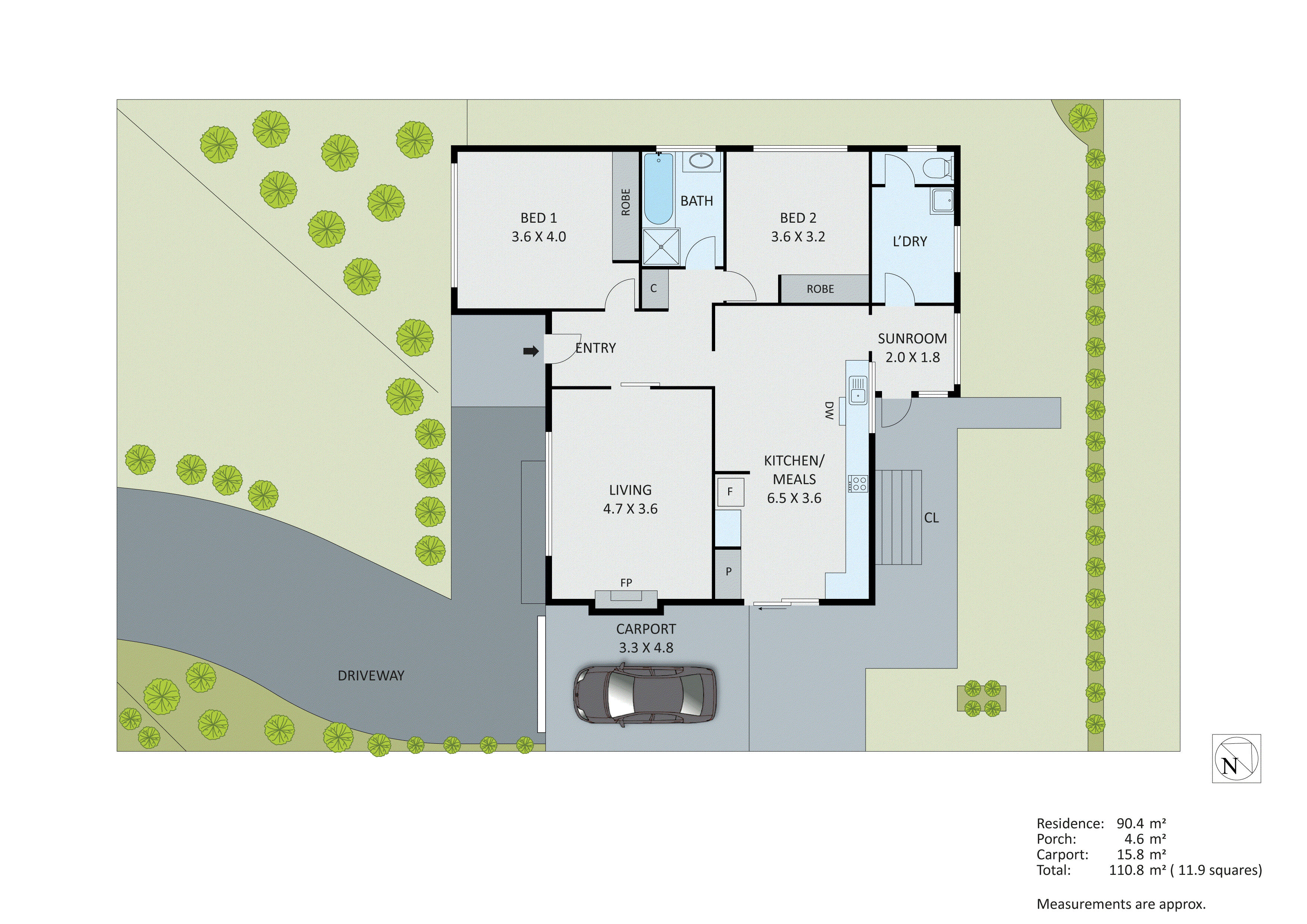 23 Third Avenue, Chelsea Heights VIC 3196 - Floorplan