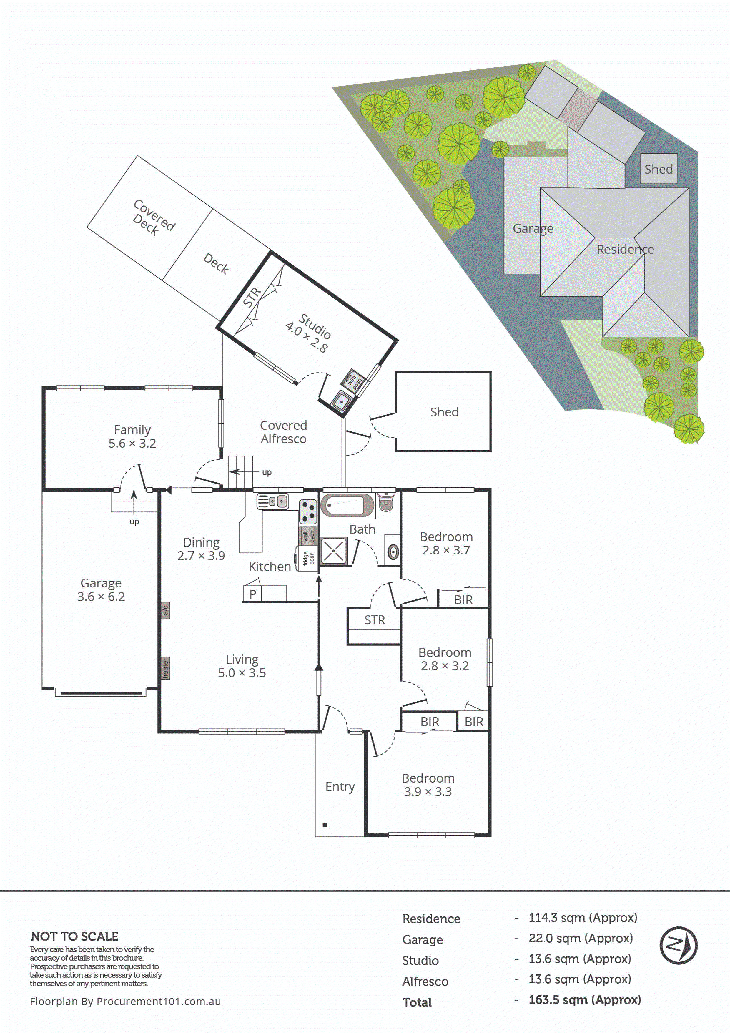 23 Toongabbie Court, Keysborough VIC 3173 - Floorplan
