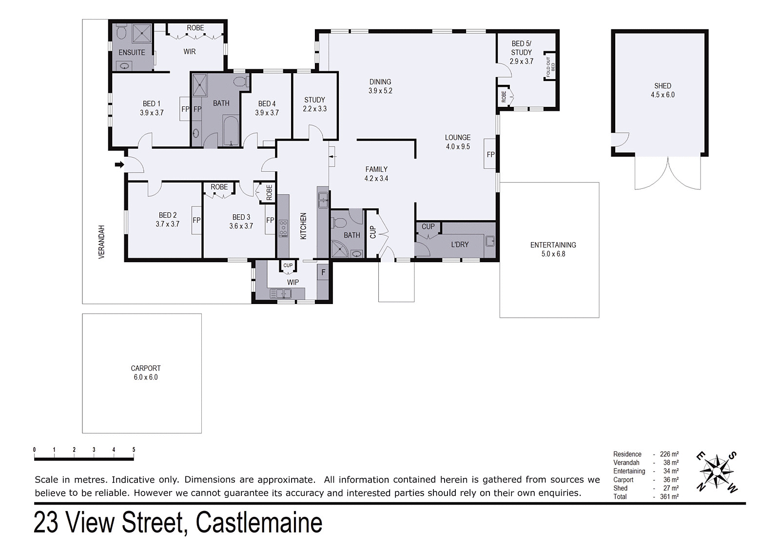 23 View Street, Castlemaine
- Floorplan 1