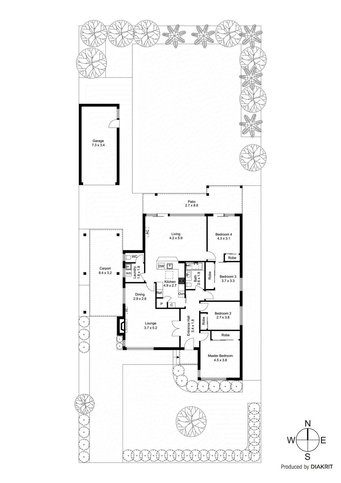 23 Wamba Road, Bentleigh East VIC 3165 - Floorplan