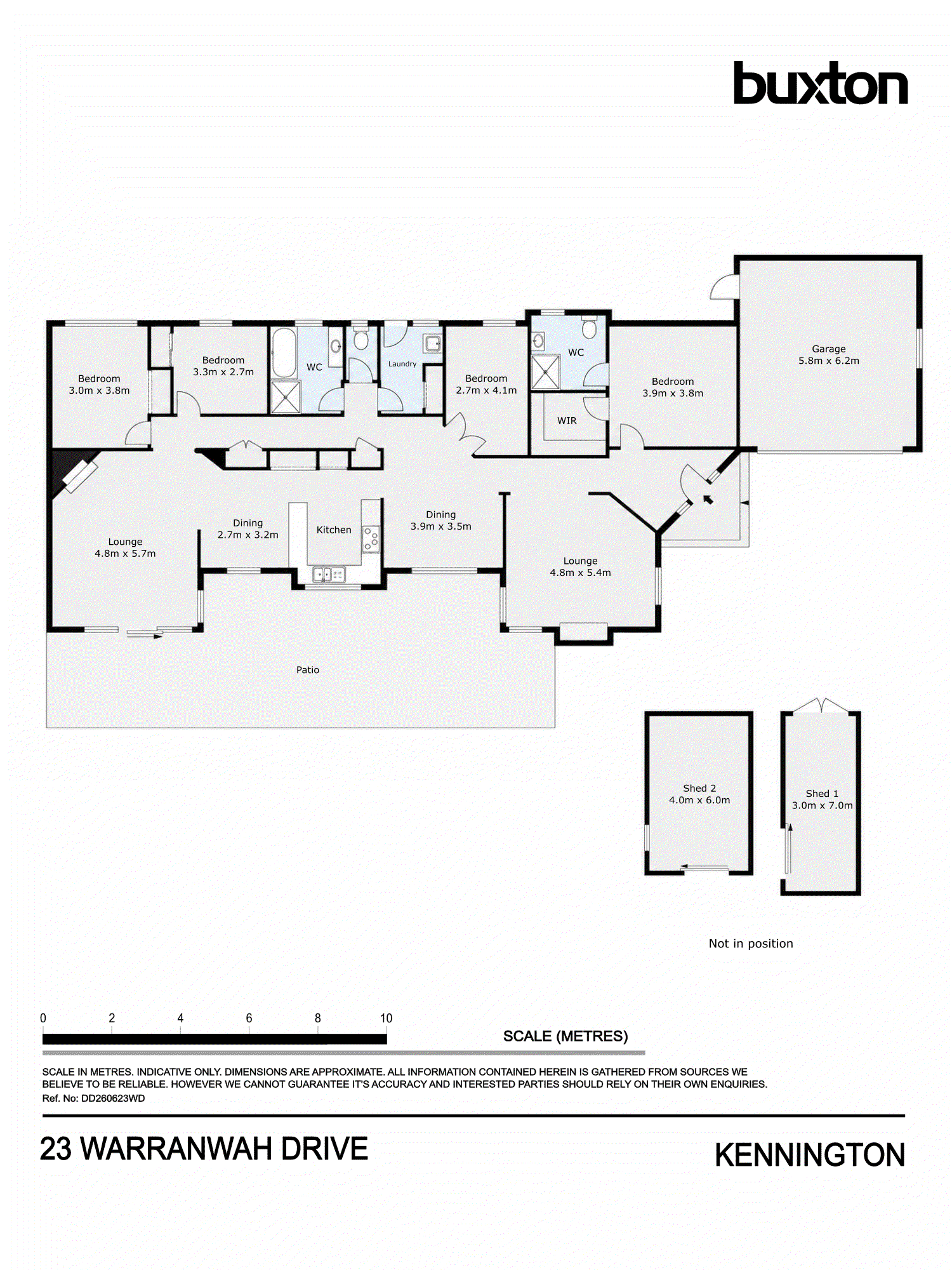 23 Warranwah Drive, Kennington VIC 3550 - Floorplan