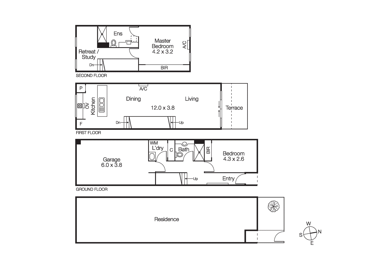 23 Wilson Mews, North Melbourne VIC 3051 - Floorplan