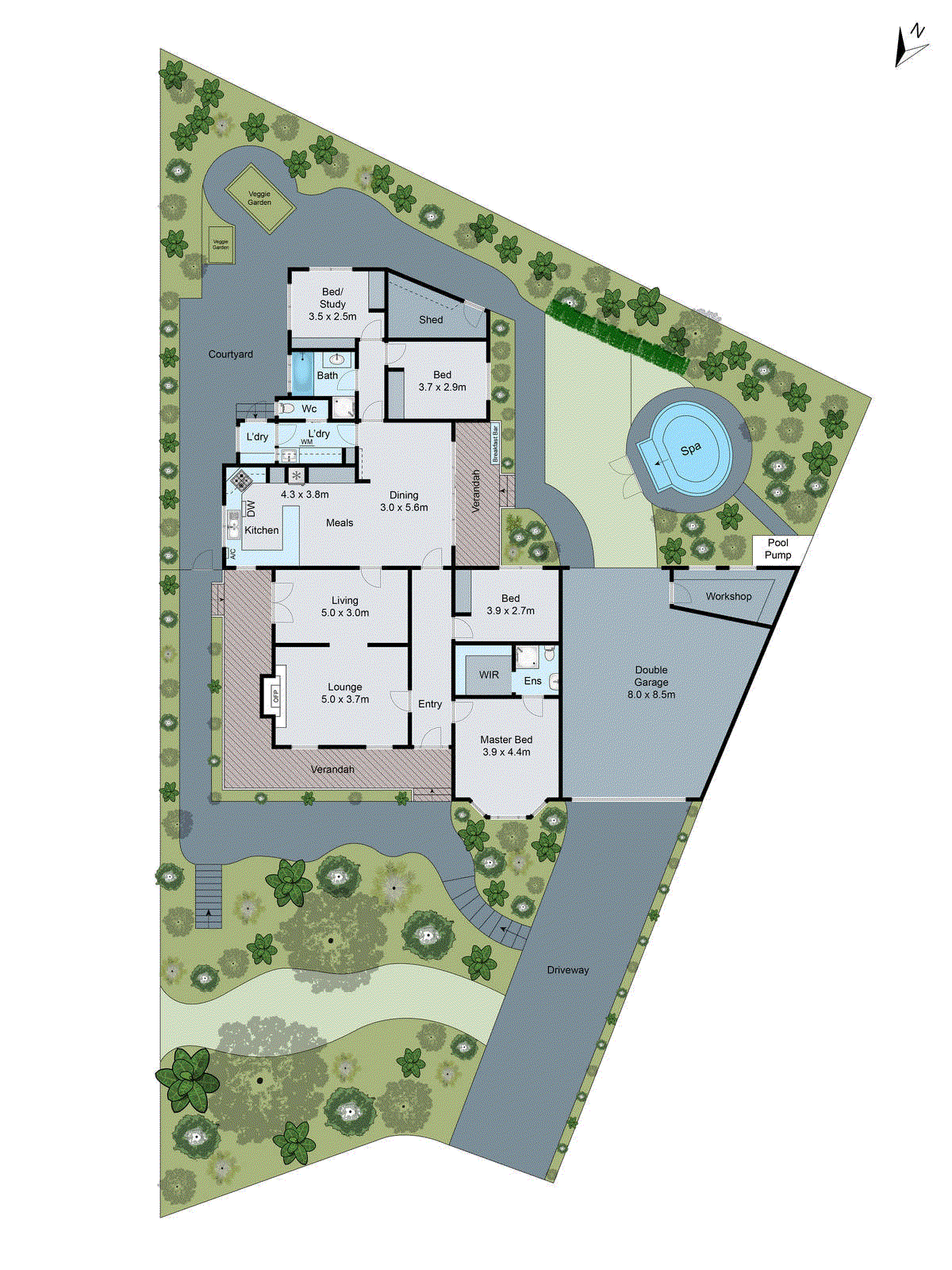 23 Wynfield Drive, Highton VIC 3216 - Floorplan