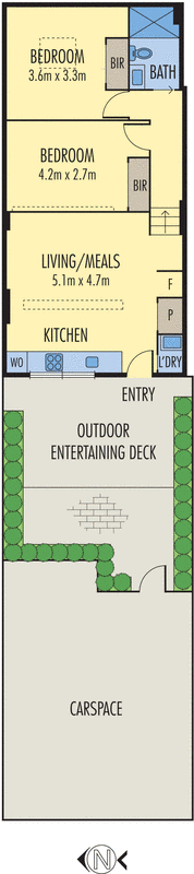 2/3 Yertchuk Avenue, Ashwood VIC 3147 - Floorplan