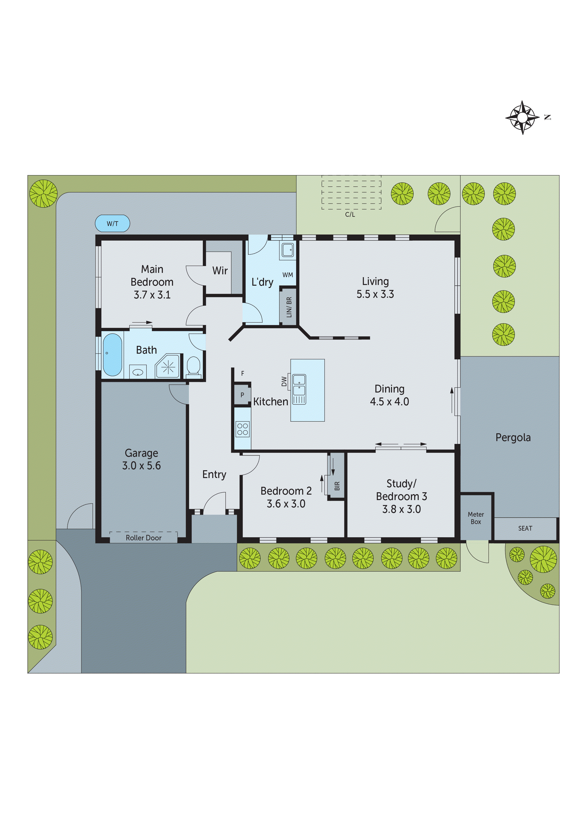 230 Bailey Street, Grovedale VIC 3216 - Floorplan