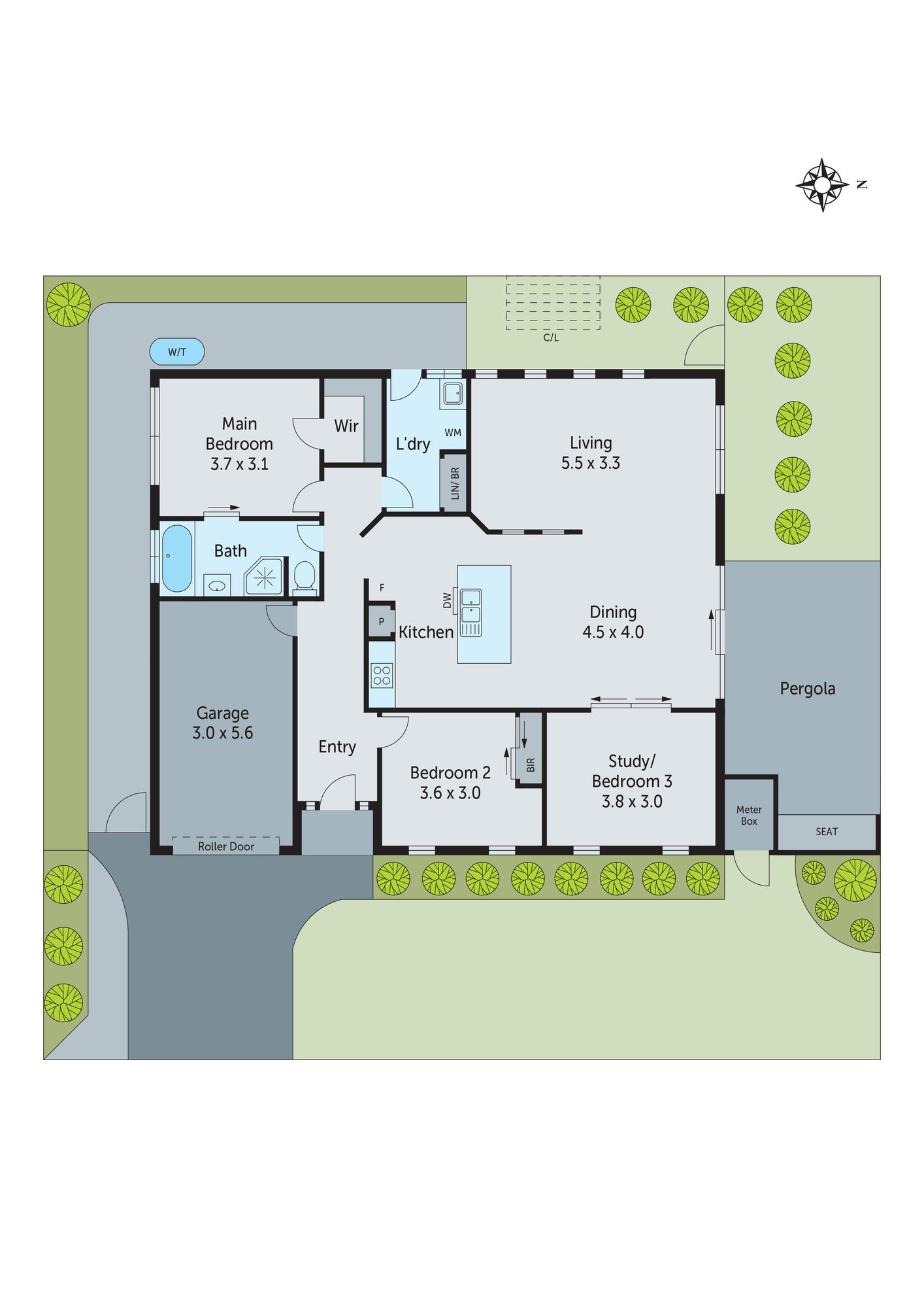 230 Bailey Street, Grovedale VIC 3216 - Floorplan