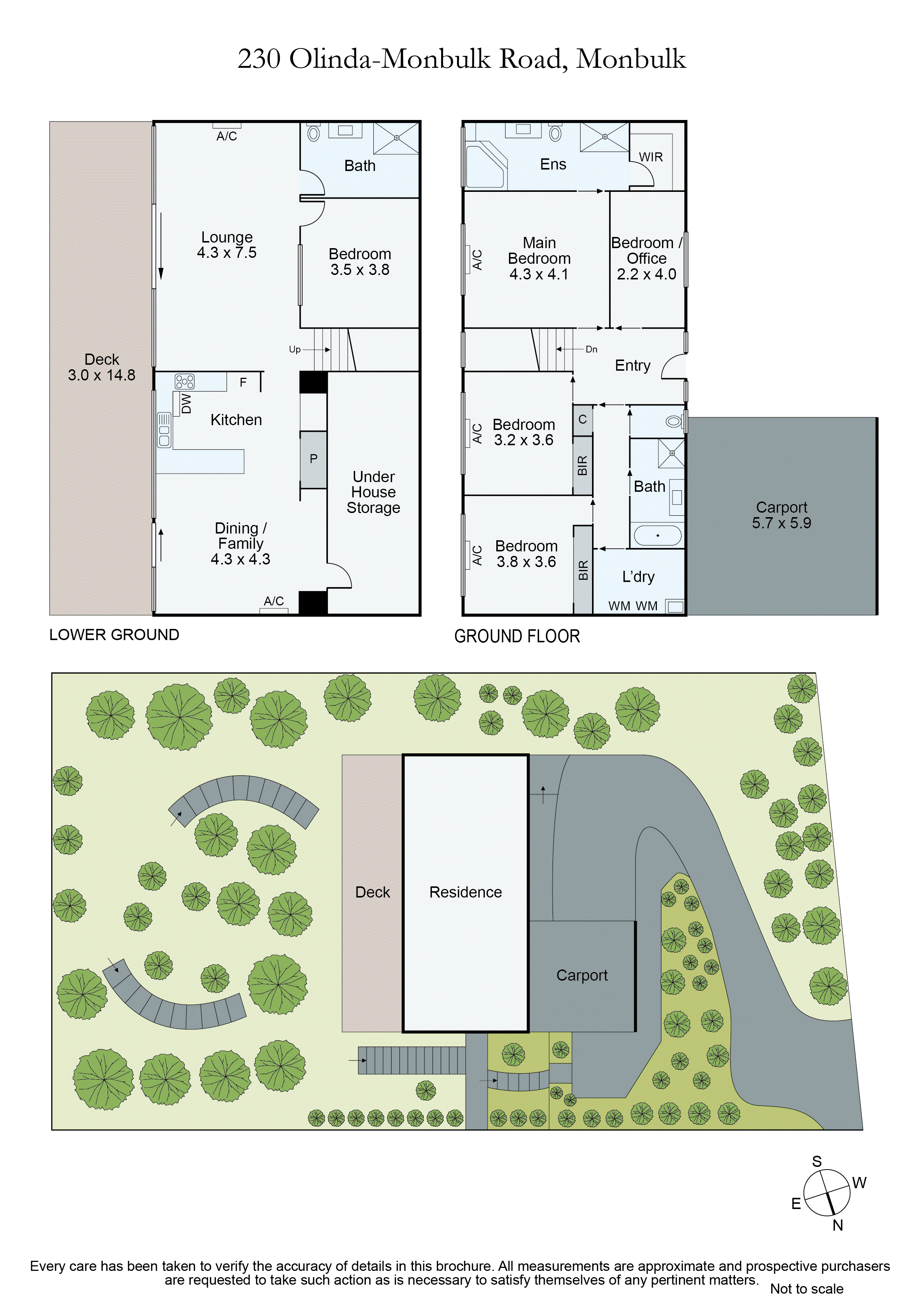 230 Olinda-Monbulk Road, Monbulk VIC 3793 - Floorplan