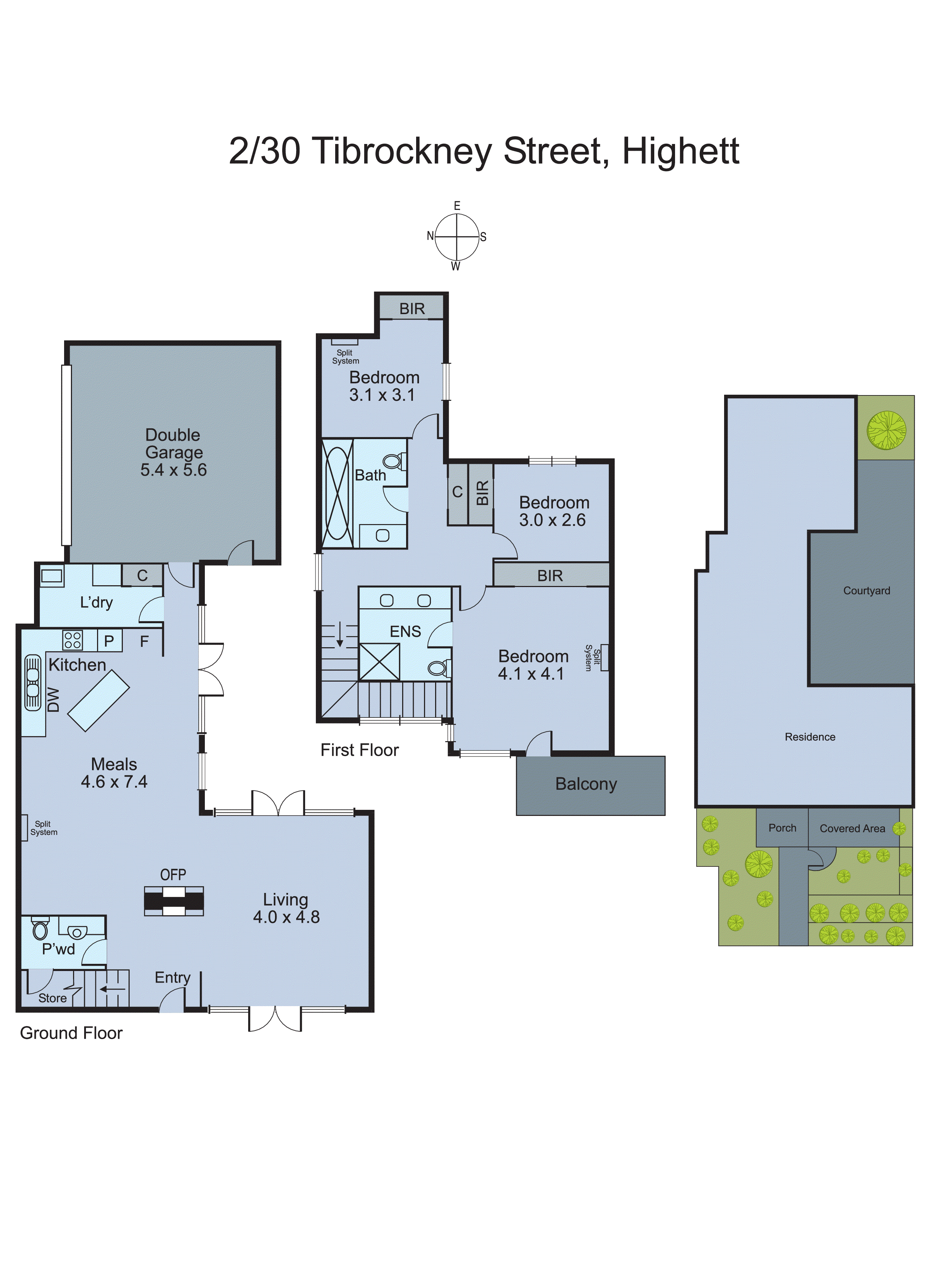 2/30 Tibrockney Street, Highett VIC 3190 - Floorplan