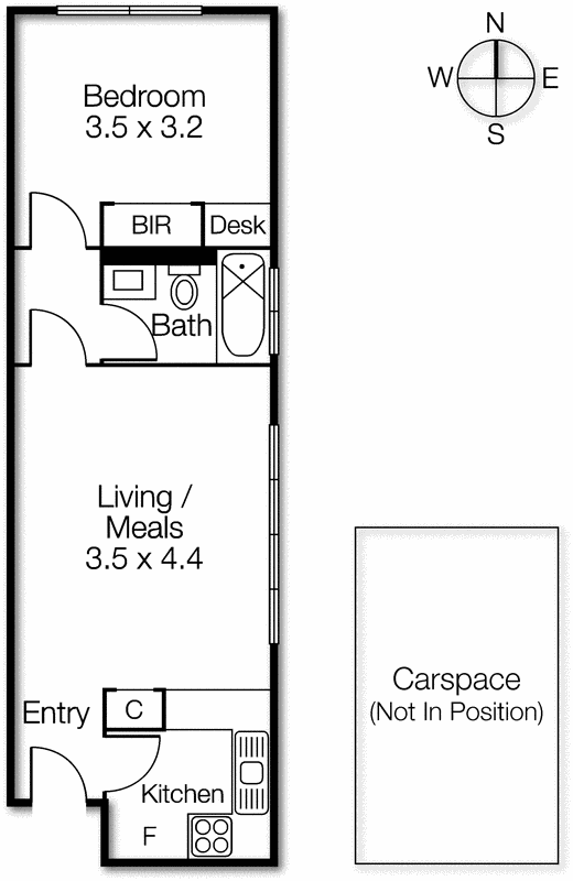 2/30 Wellington Street, St Kilda VIC 3182 - Floorplan