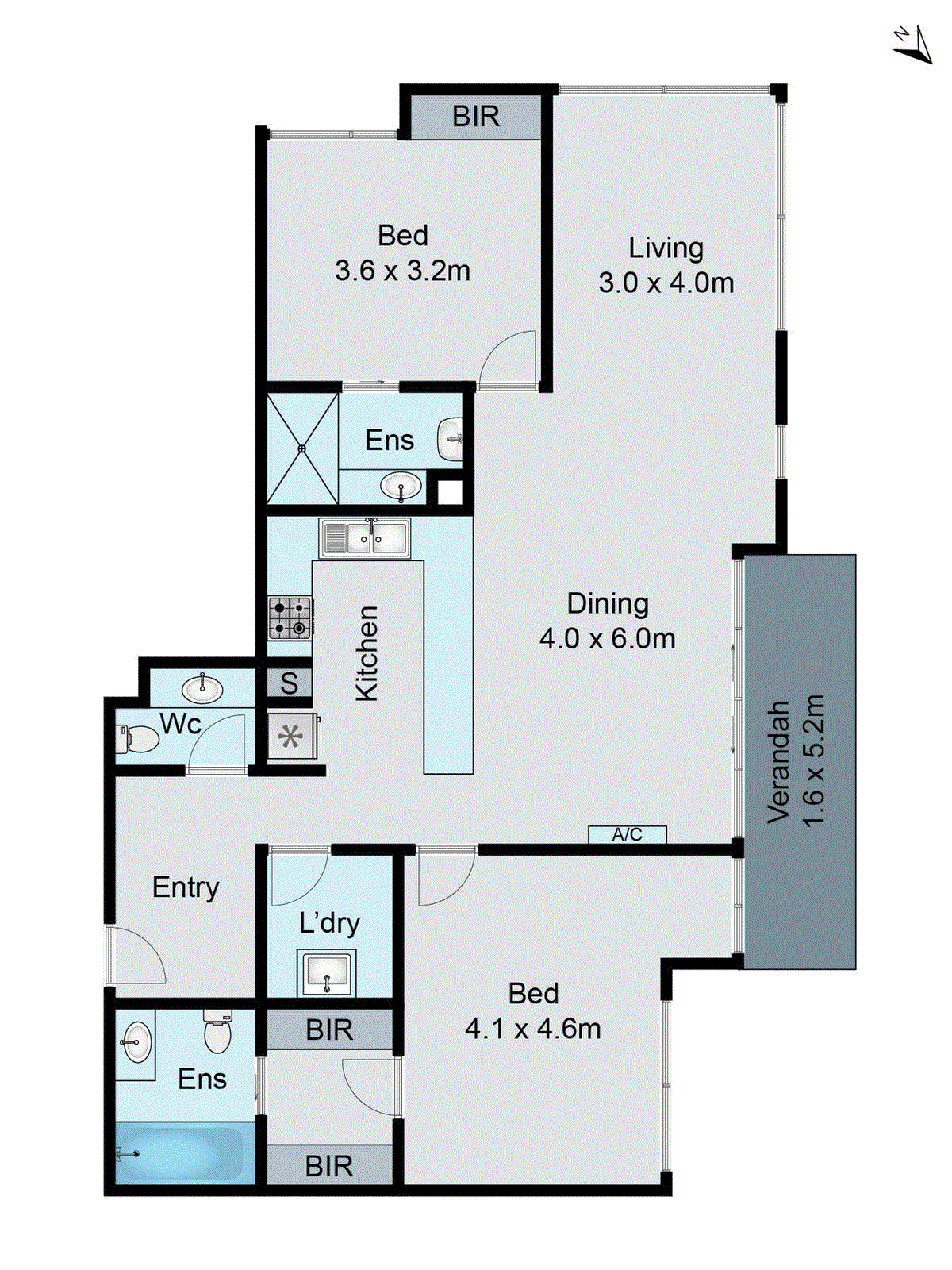 2301/2 Yarra Street, Geelong VIC 3220 - Floorplan