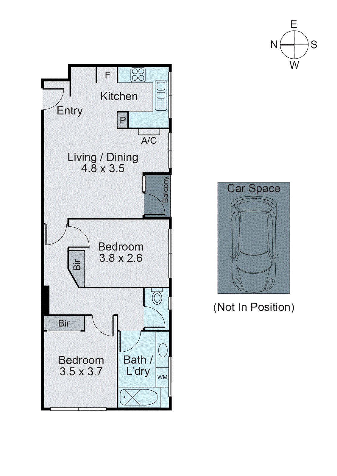 2/306 Grange Road, Ormond VIC 3204 - Floorplan