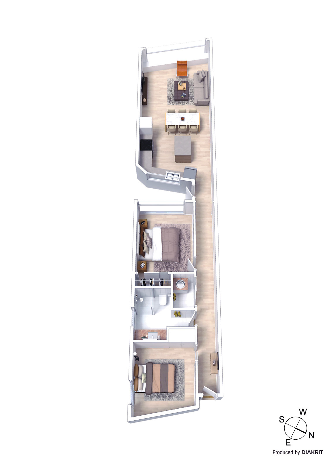 2/307 Beach Road, Black Rock VIC 3193 - Floorplan